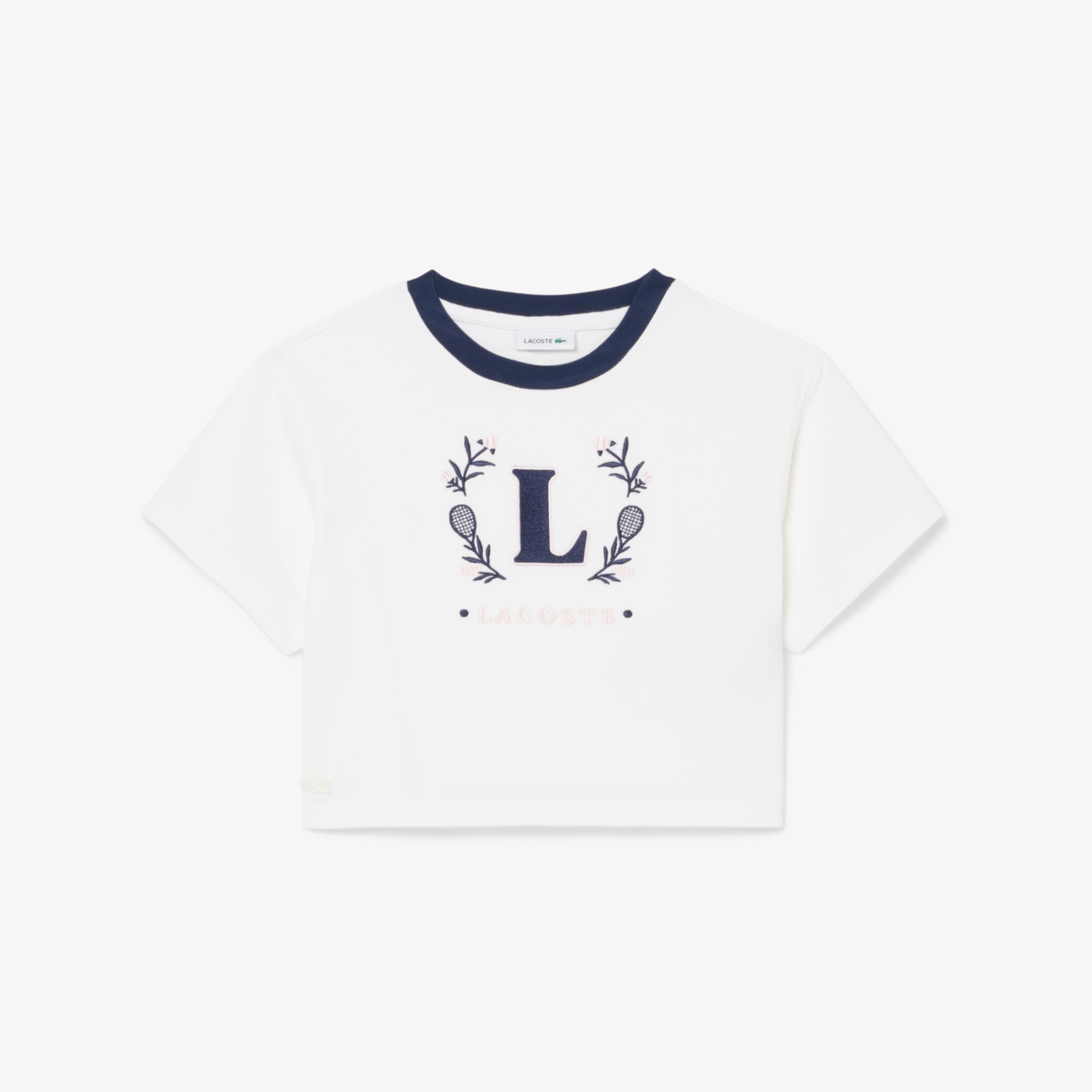 Εικόνα της Παιδικό Contrast Badge Cotton T-shirt