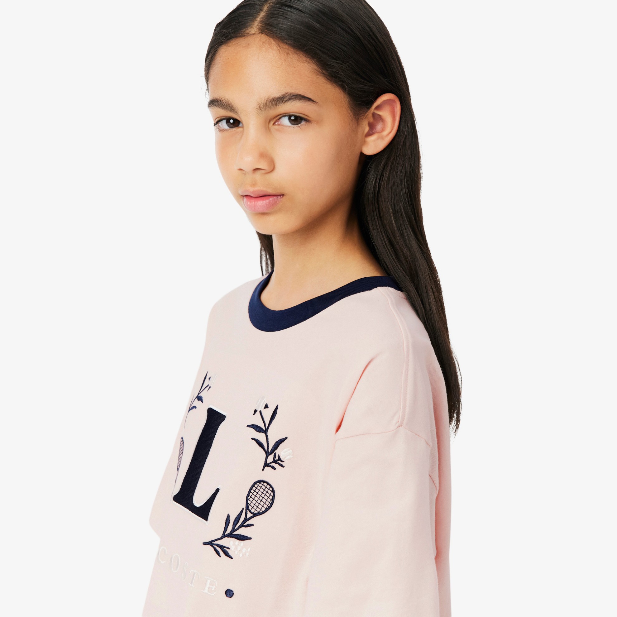 Εικόνα της Παιδικό Contrast Badge Cotton T-shirt