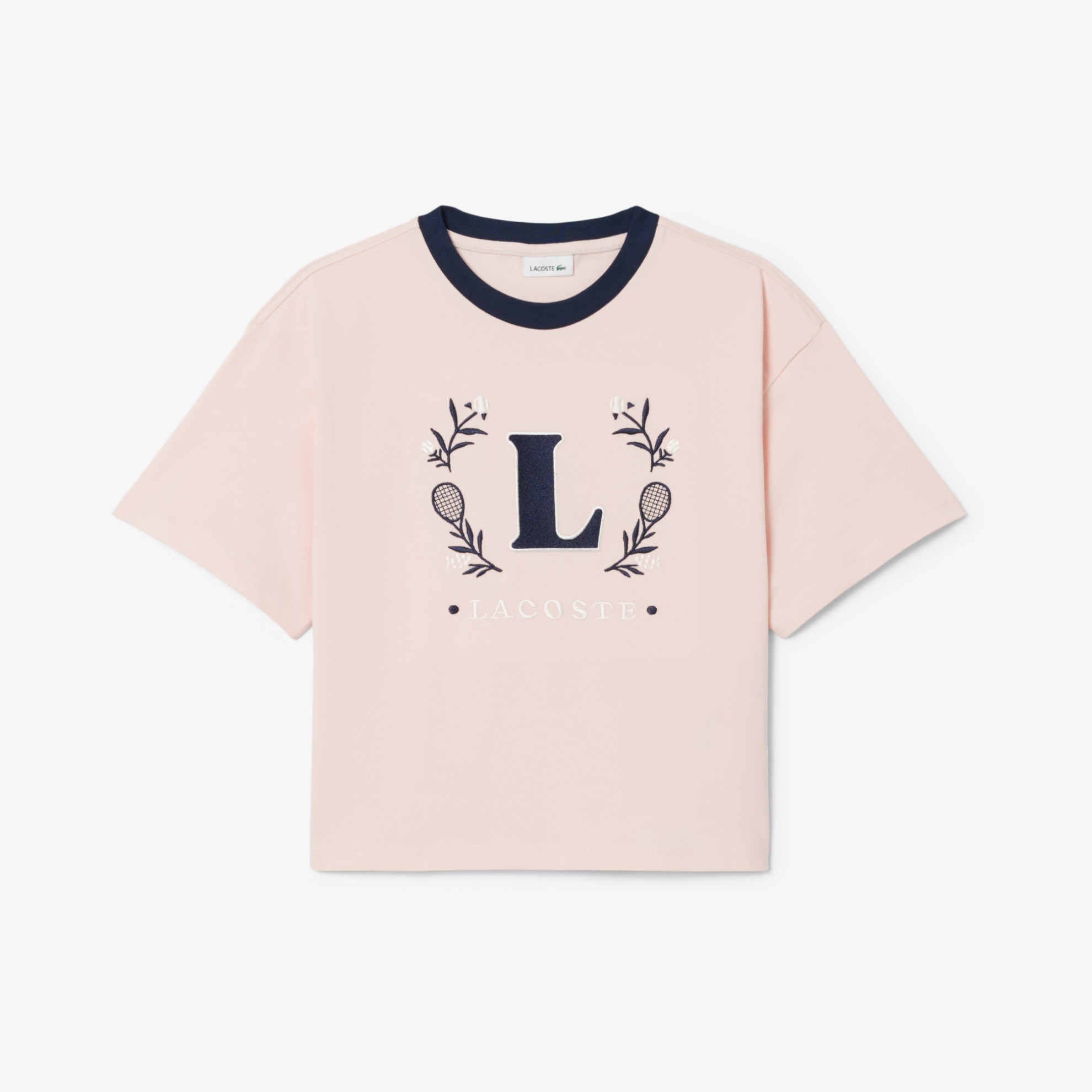 Εικόνα της Παιδικό Contrast Badge Cotton T-shirt