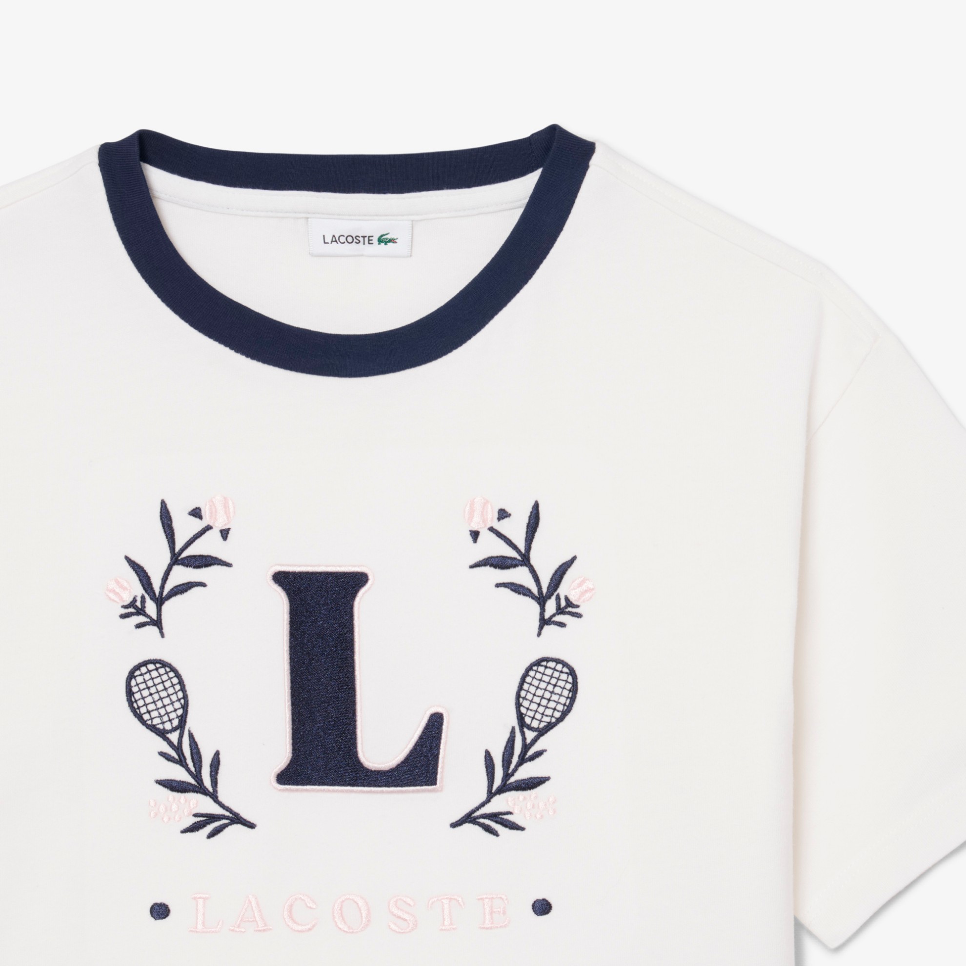Εικόνα της Παιδικό Contrast Badge Cotton T-shirt