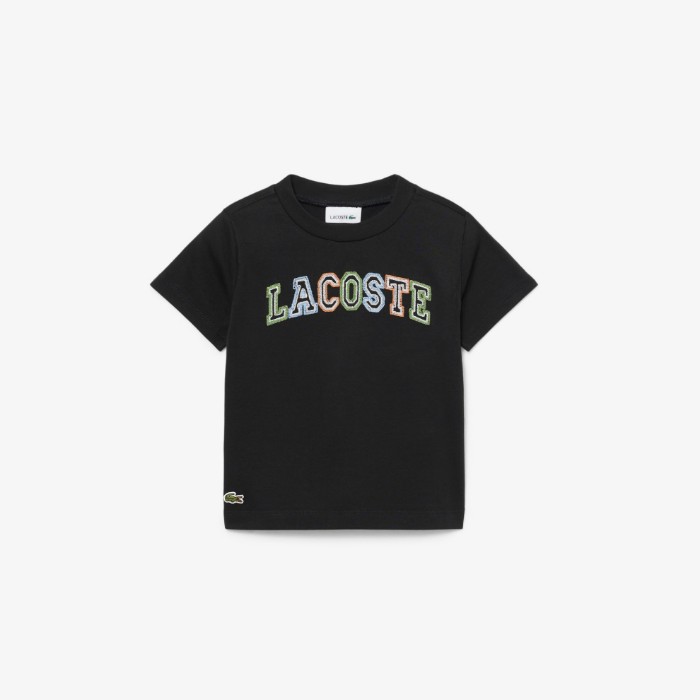 Εικόνα της Παιδικό Embroidered Cotton T-Shirt