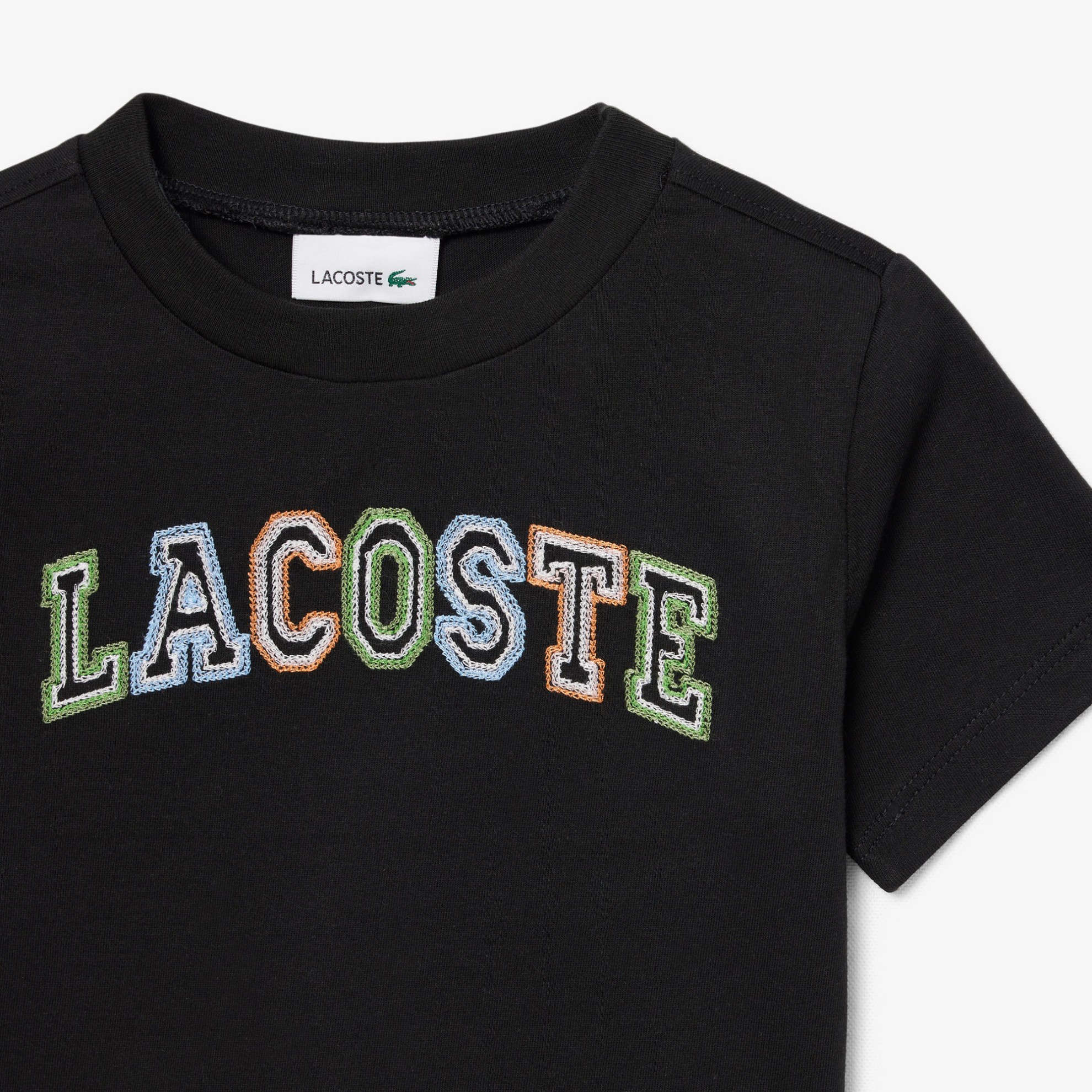 Εικόνα της Παιδικό Embroidered Cotton T-Shirt