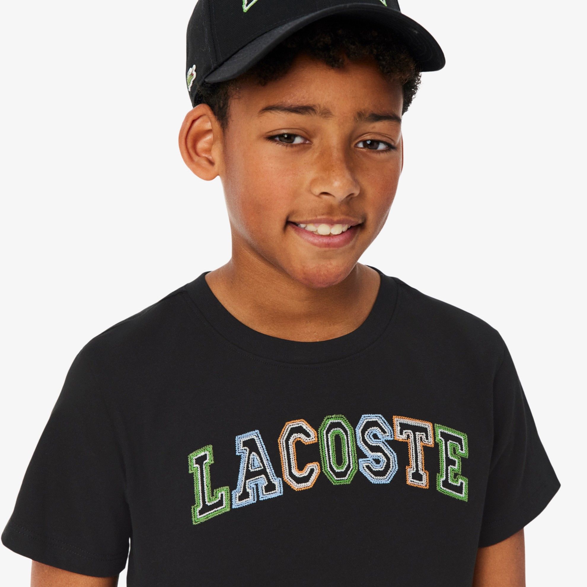 Εικόνα της Παιδικό Embroidered Cotton T-Shirt