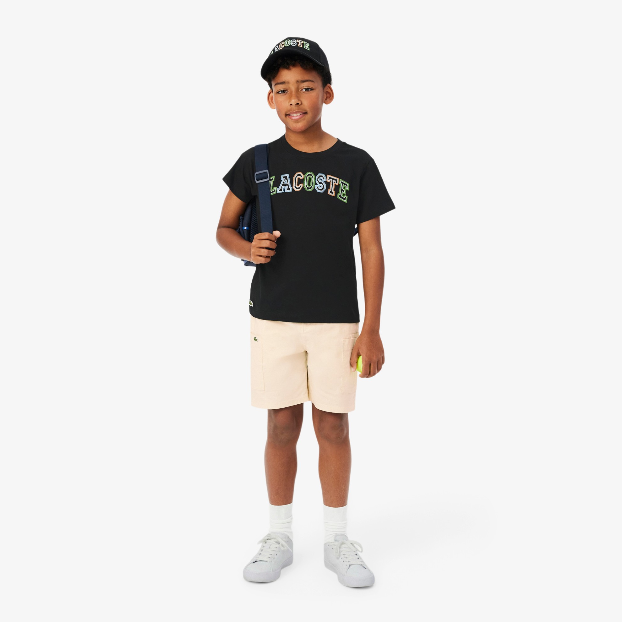Εικόνα της Παιδικό Embroidered Cotton T-Shirt