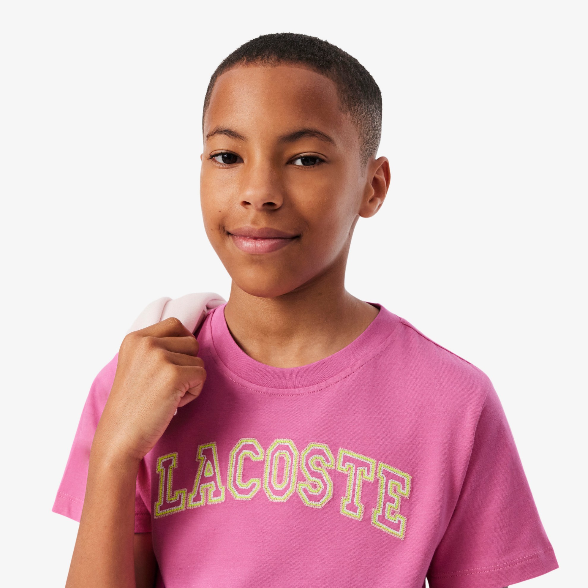 Εικόνα της Παιδικό Embroidered Cotton T-Shirt