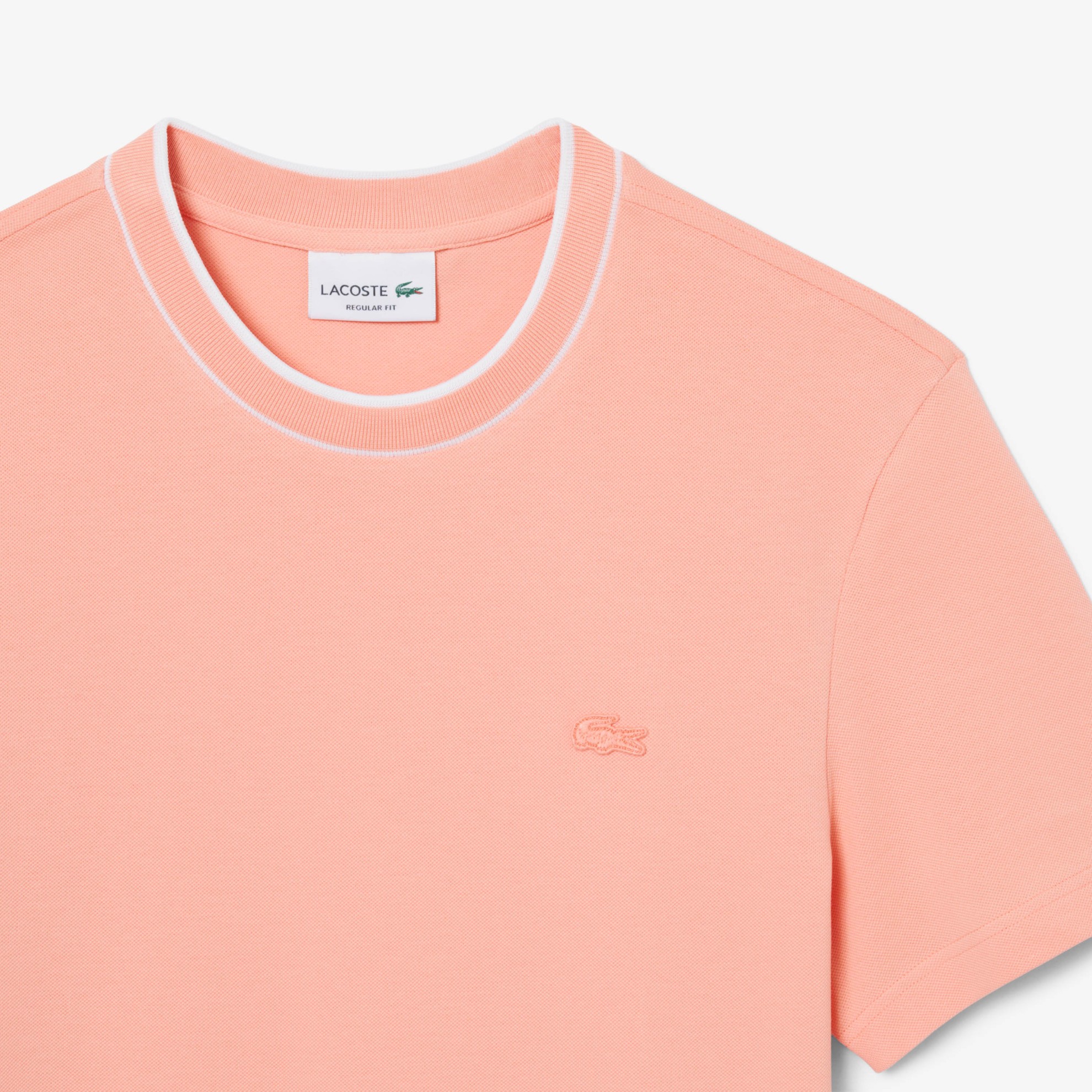 Εικόνα της Ανδρικό Stretch Piqué Stripe Collar T-Shirt