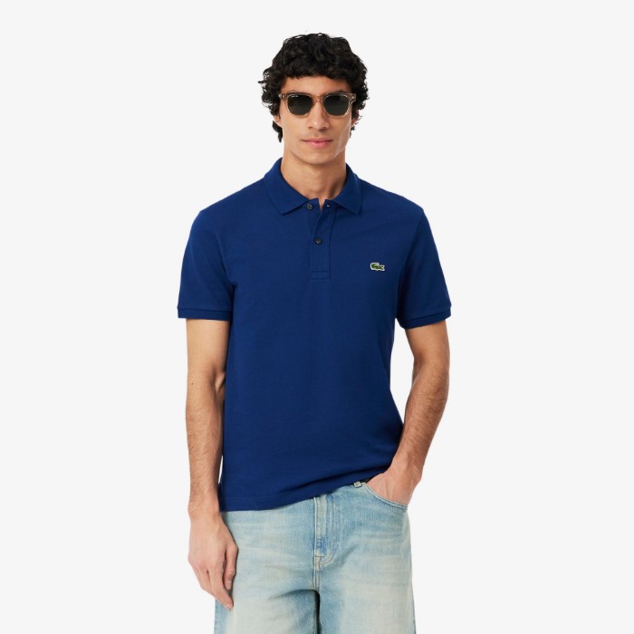 Εικόνα της Ανδρική Polo Μπλούζα Petit Pique Slim Fit