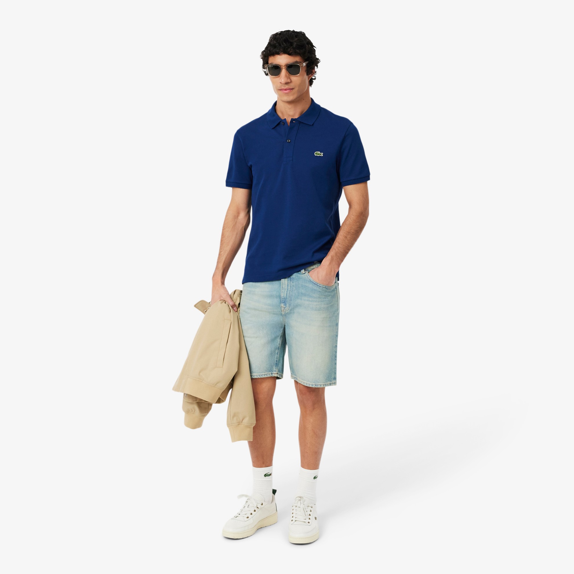 Εικόνα της Ανδρική Polo Μπλούζα Petit Pique Slim Fit
