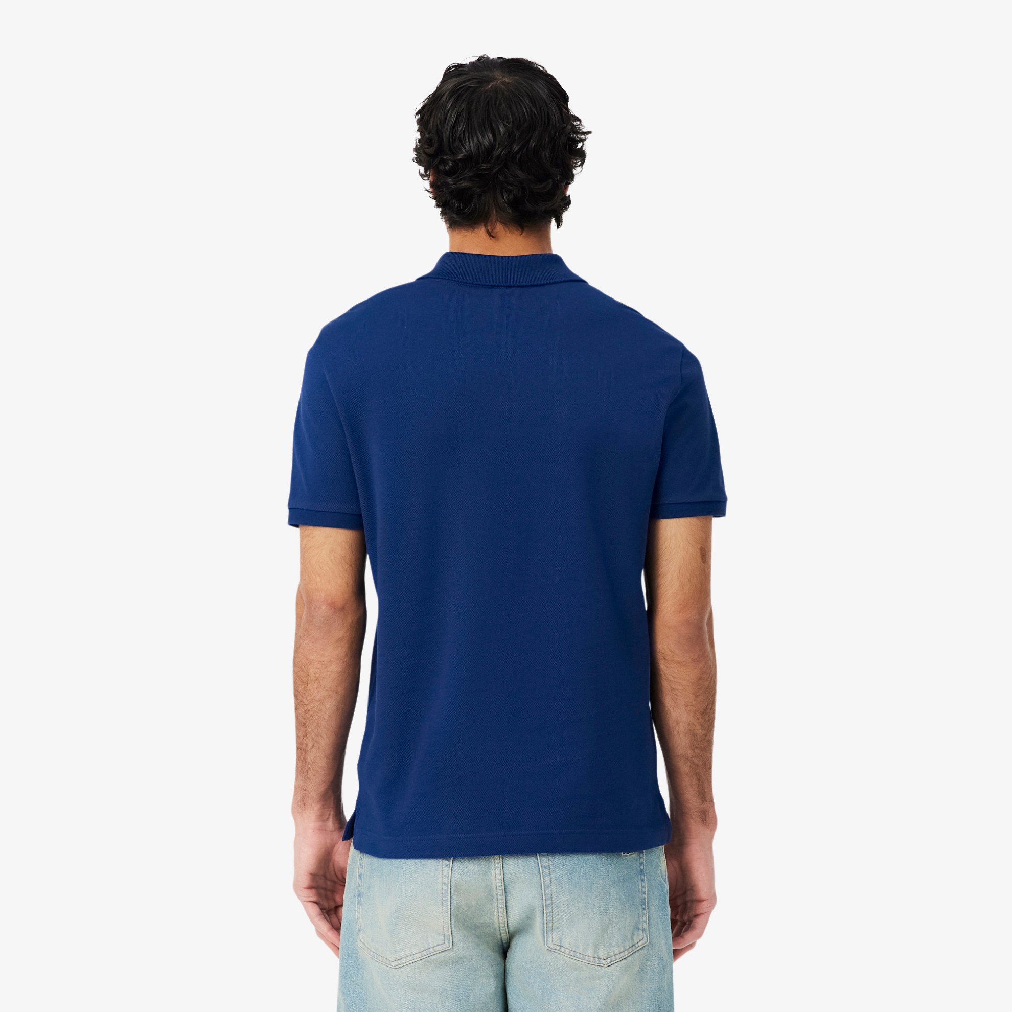 Εικόνα της Ανδρική Polo Μπλούζα Petit Pique Slim Fit