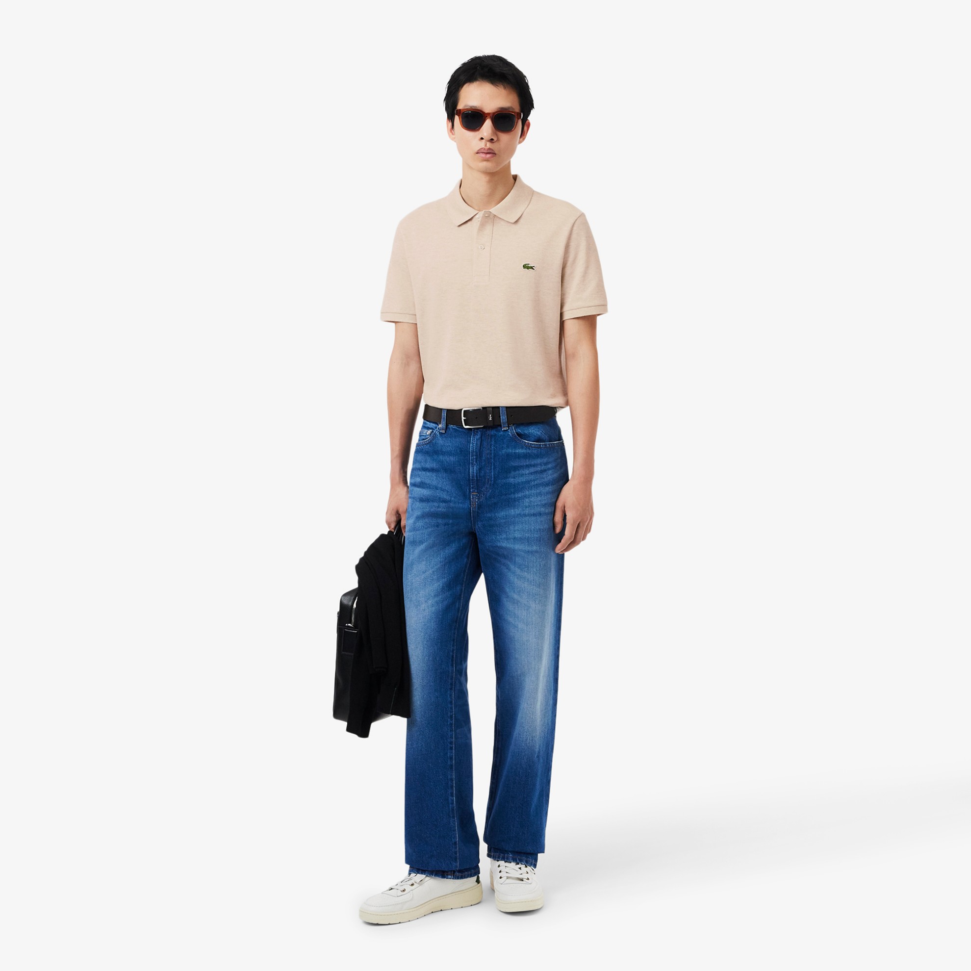 Εικόνα της Ανδρική Polo Μπλούζα Petit Pique Slim Fit