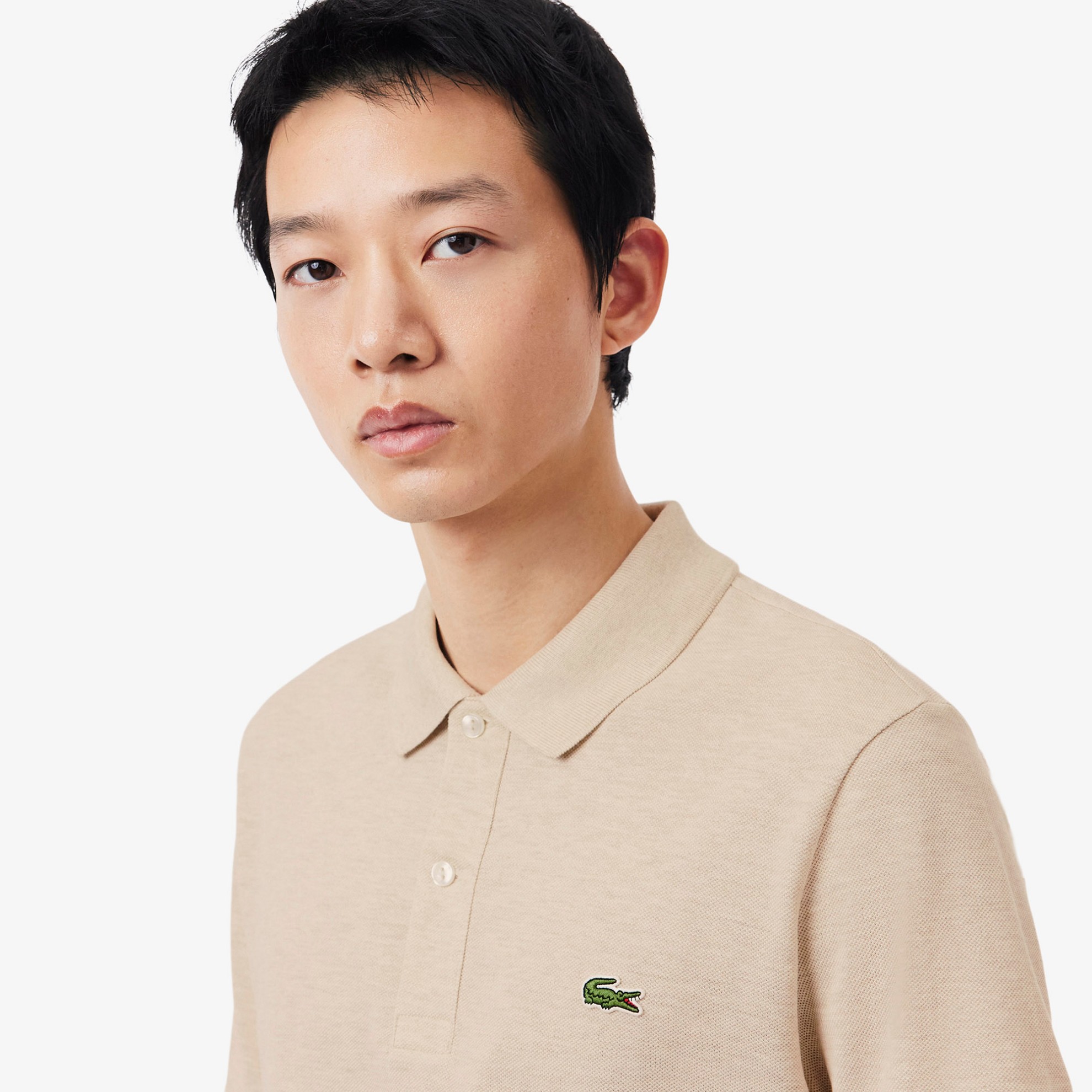 Εικόνα της Ανδρική Polo Μπλούζα Petit Pique Slim Fit