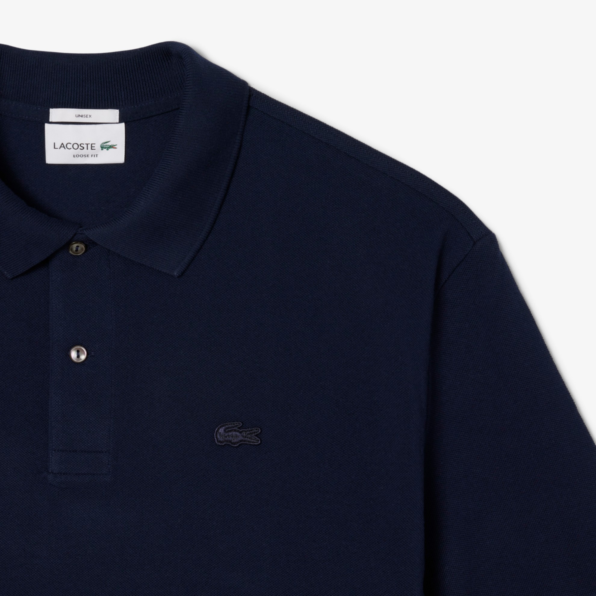 Εικόνα της Ανδρική Heavy Piqué Polo Μπλούζα Loose Fit 