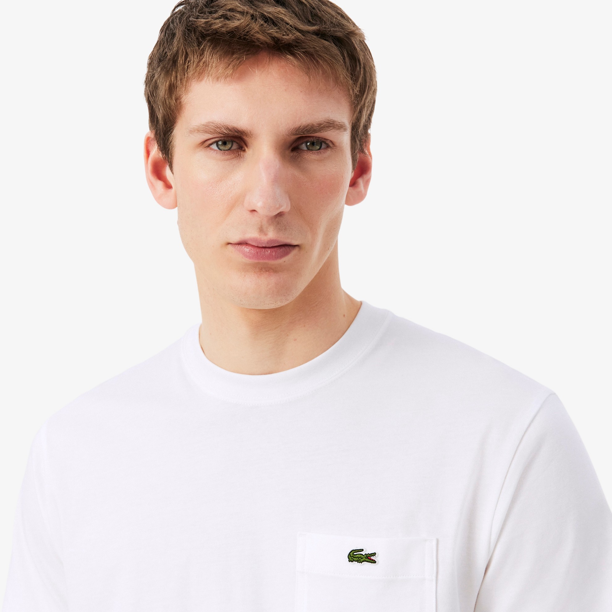 Εικόνα της Ανδρικό Βαμβακερό T-shirt με Τσέπη