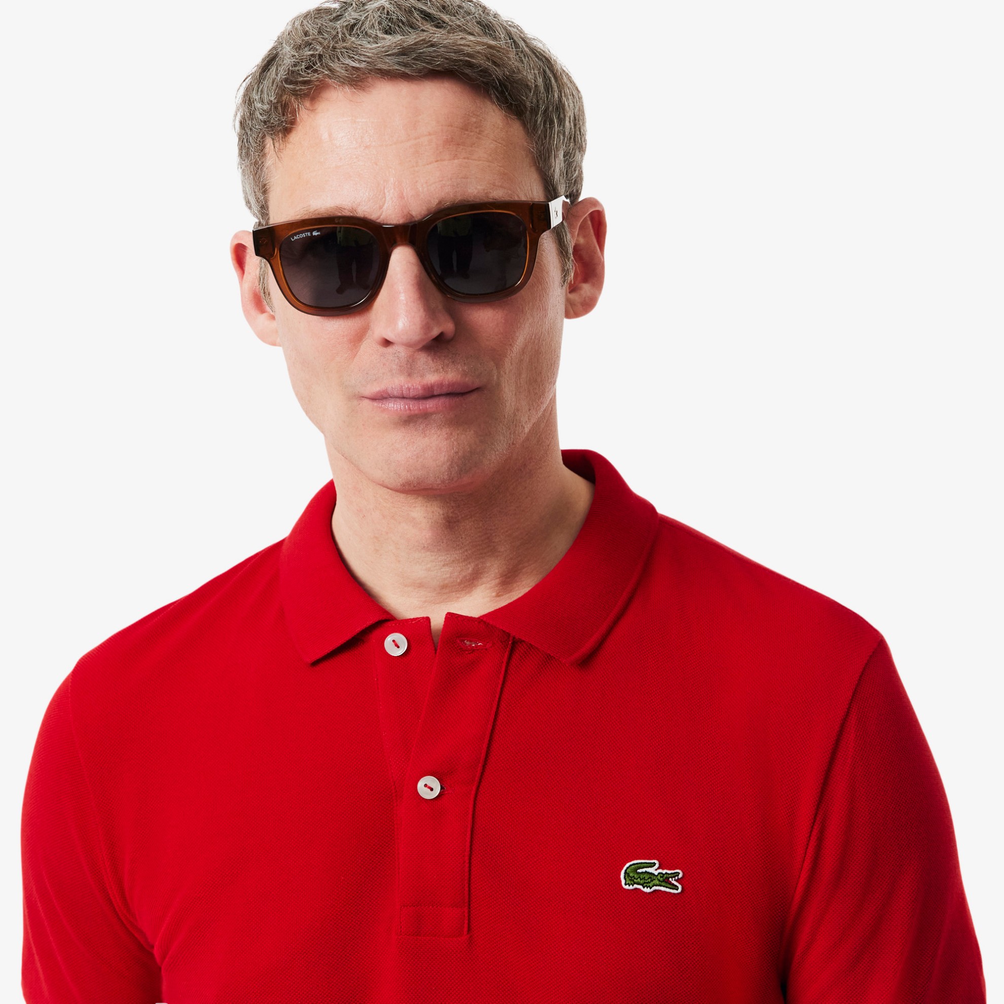 Εικόνα της Ανδρική Polo Μπλούζα Petit Pique Slim Fit