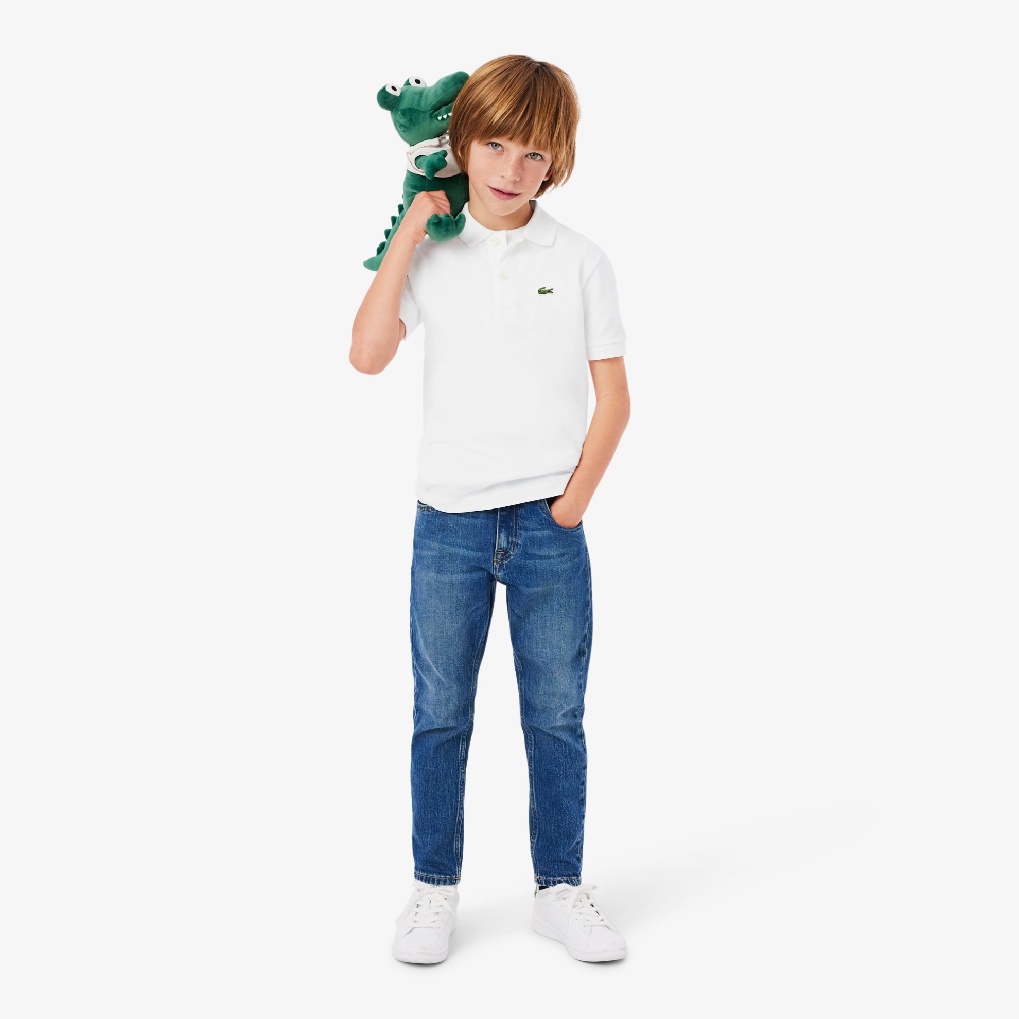 Εικόνα της Παιδική Petit Piqué Polo Μπλούζα