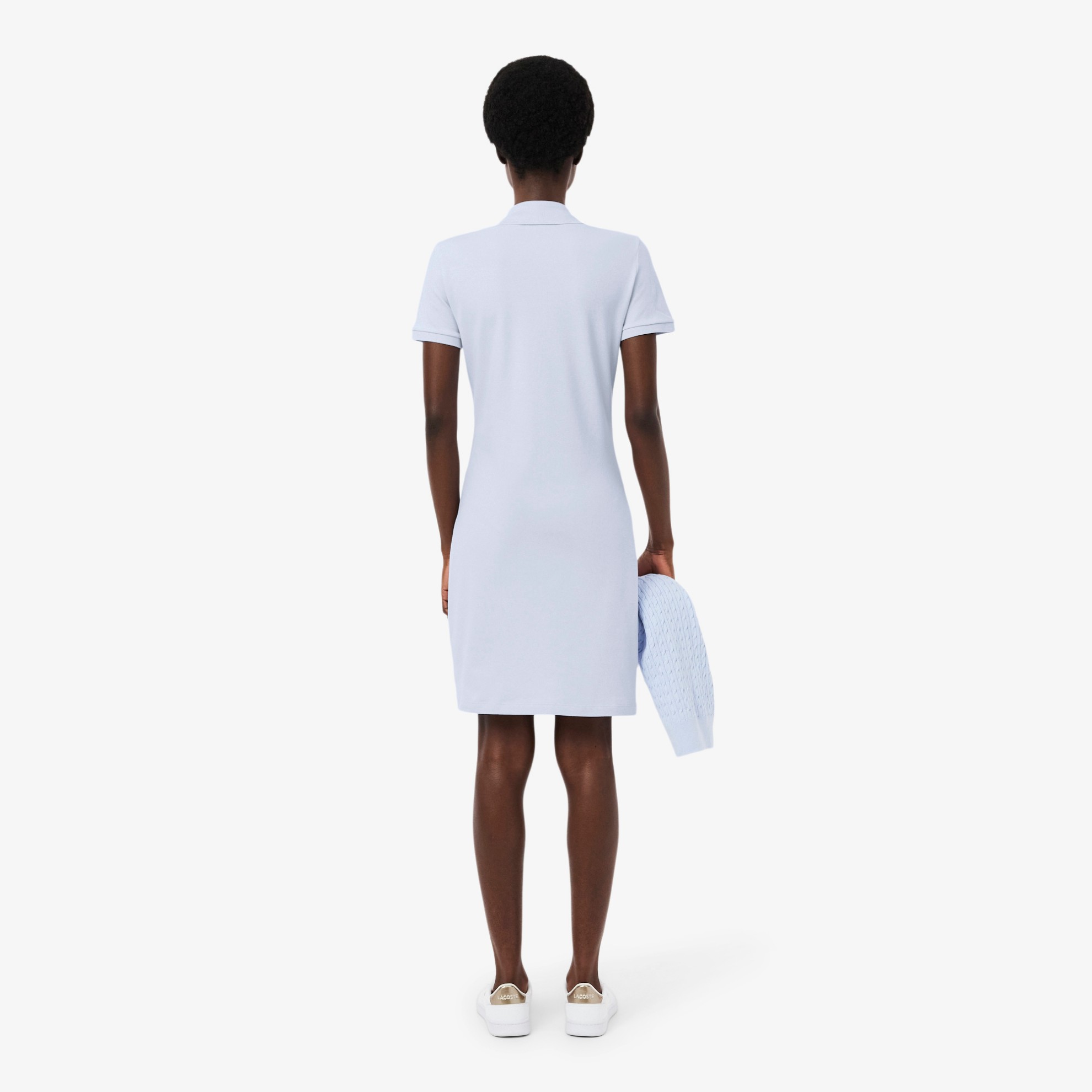 Εικόνα της Γυναικείο Stretch Cotton Piqué Polo Φόρεμα