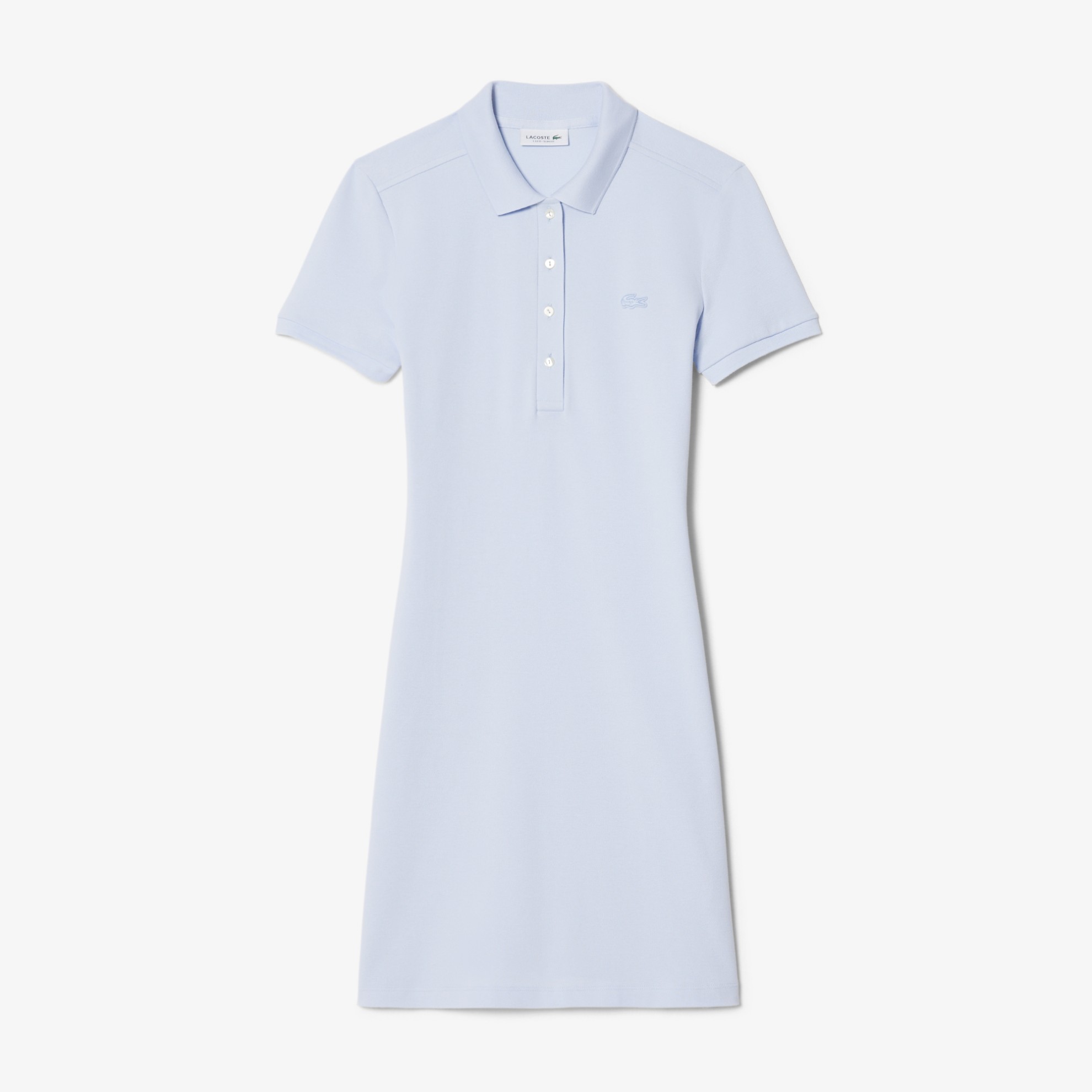 Εικόνα της Γυναικείο Stretch Cotton Piqué Polo Φόρεμα