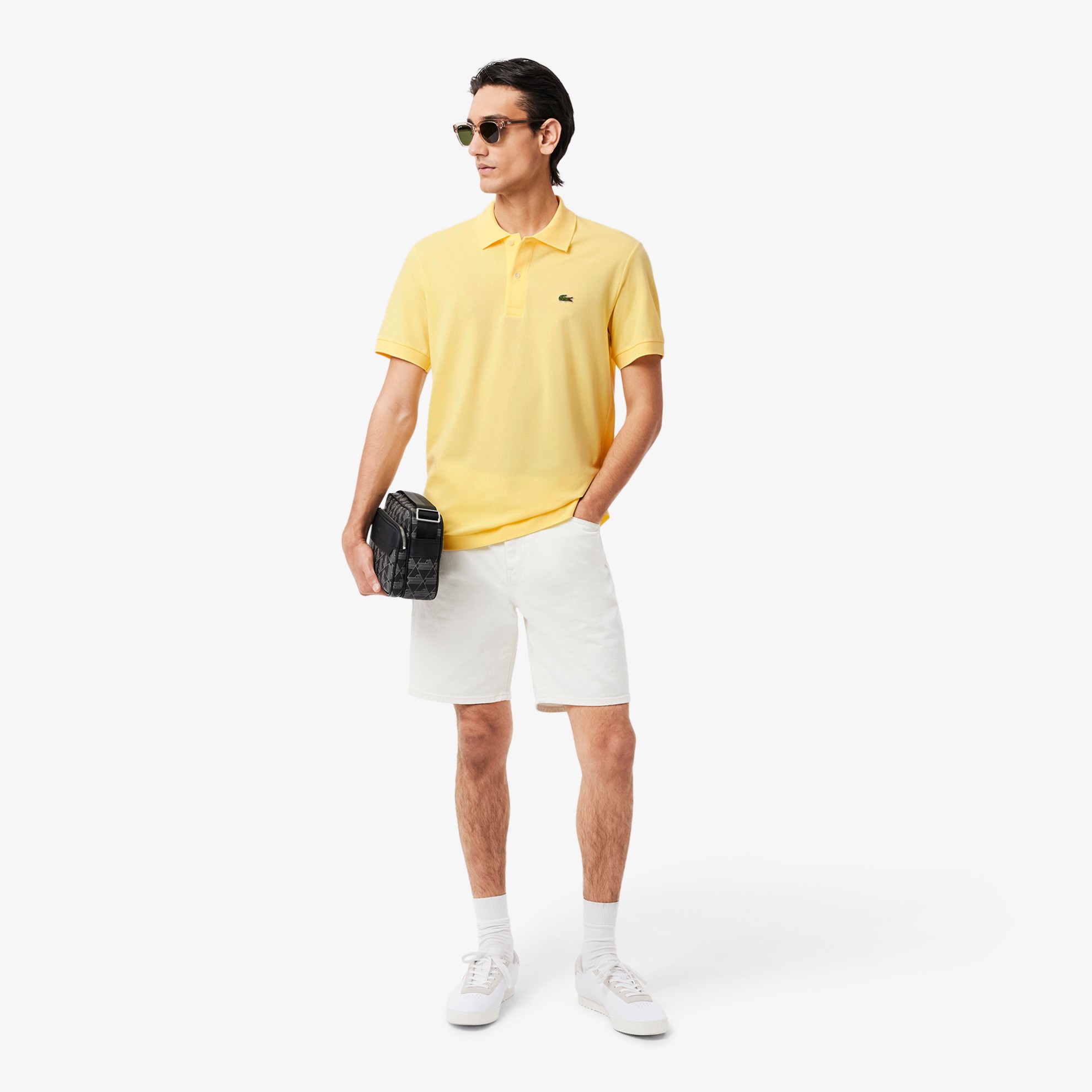 Εικόνα της Ανδρική L.12.12 LIGHT Piqué Polo Μπλούζα Classic Fit 