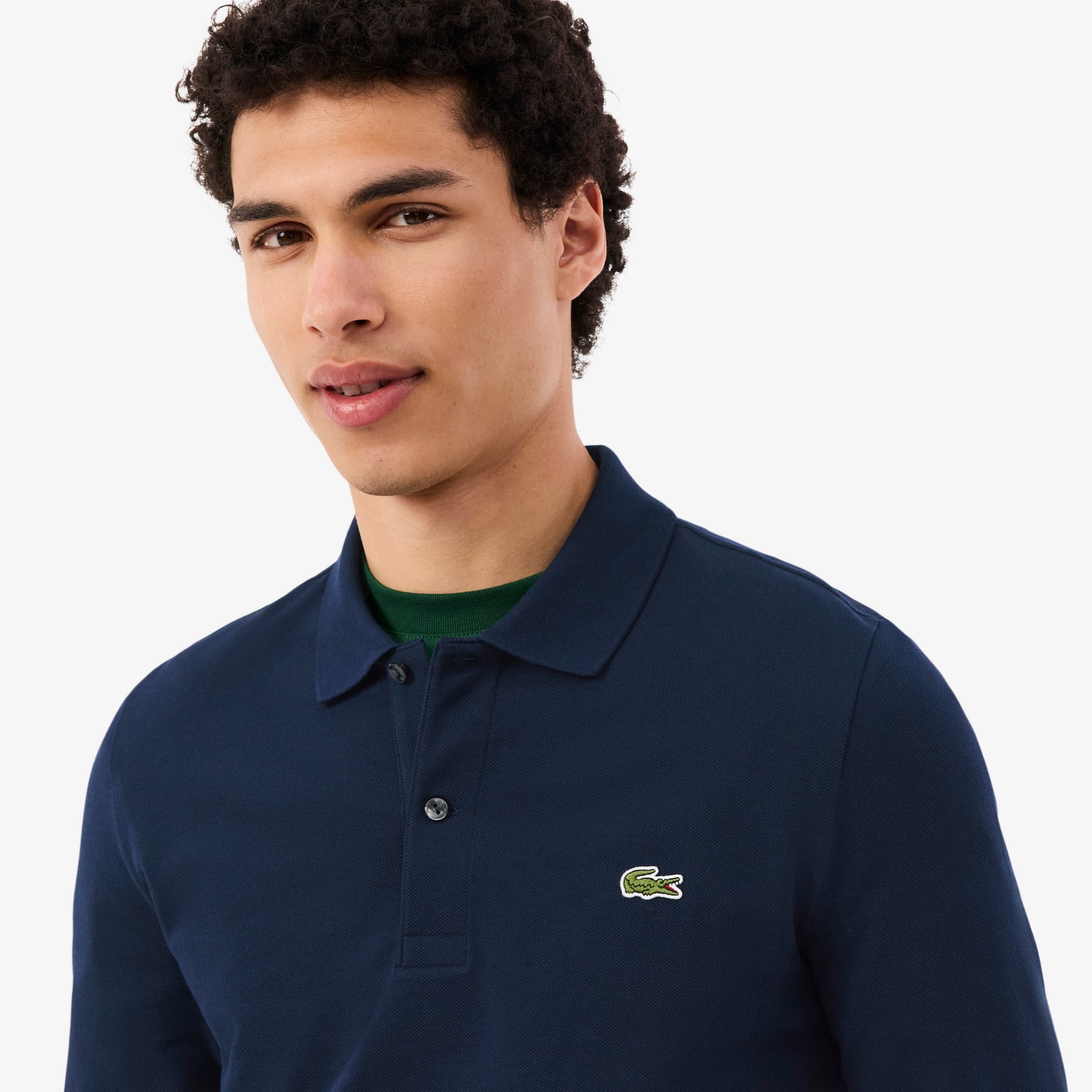 Εικόνα της Ανδρική Original L.12.12 Μακρυμάνικη Polo Μπλούζα Slim Fit 