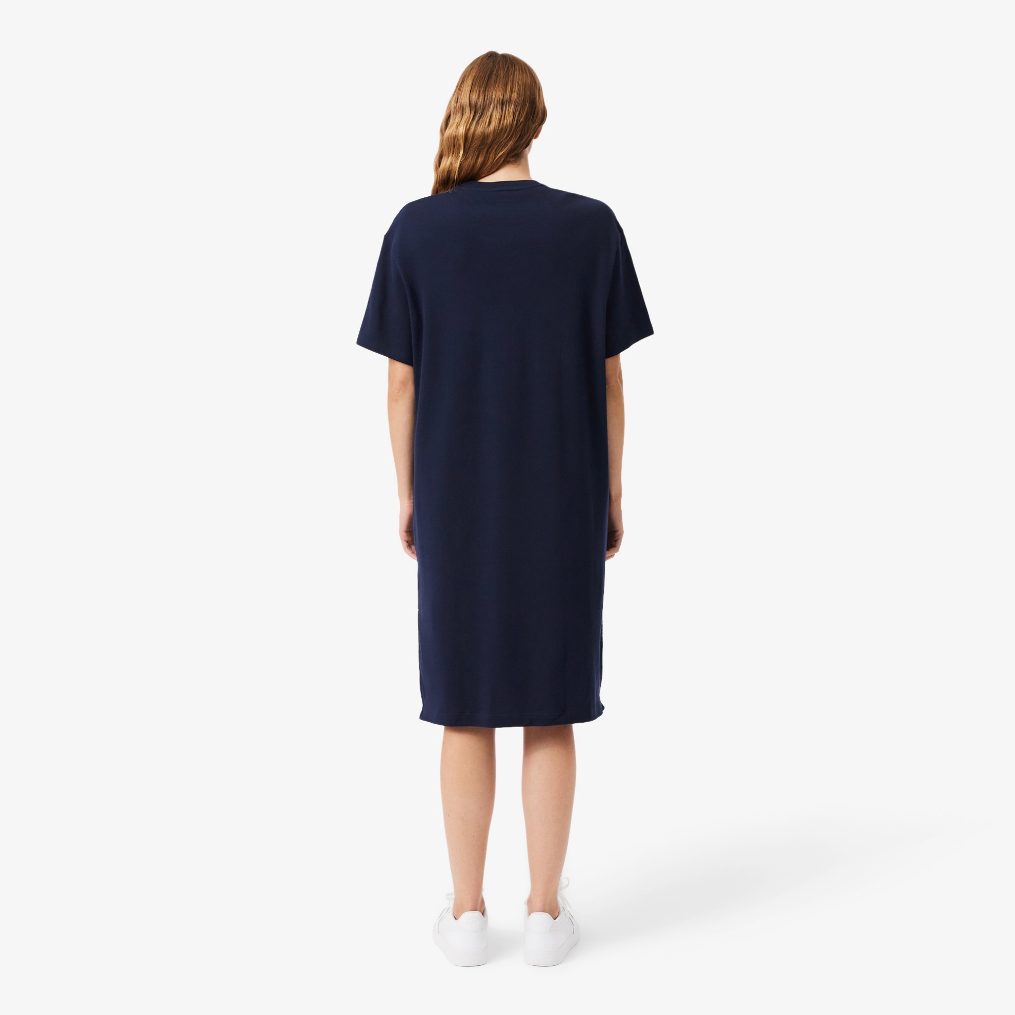 Εικόνα της Oversized Cotton T-Shirt Φόρεμα 