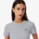Εικόνα της Γυναικείο T-shirt Slim Fit από Οργανικό Βαμβάκι