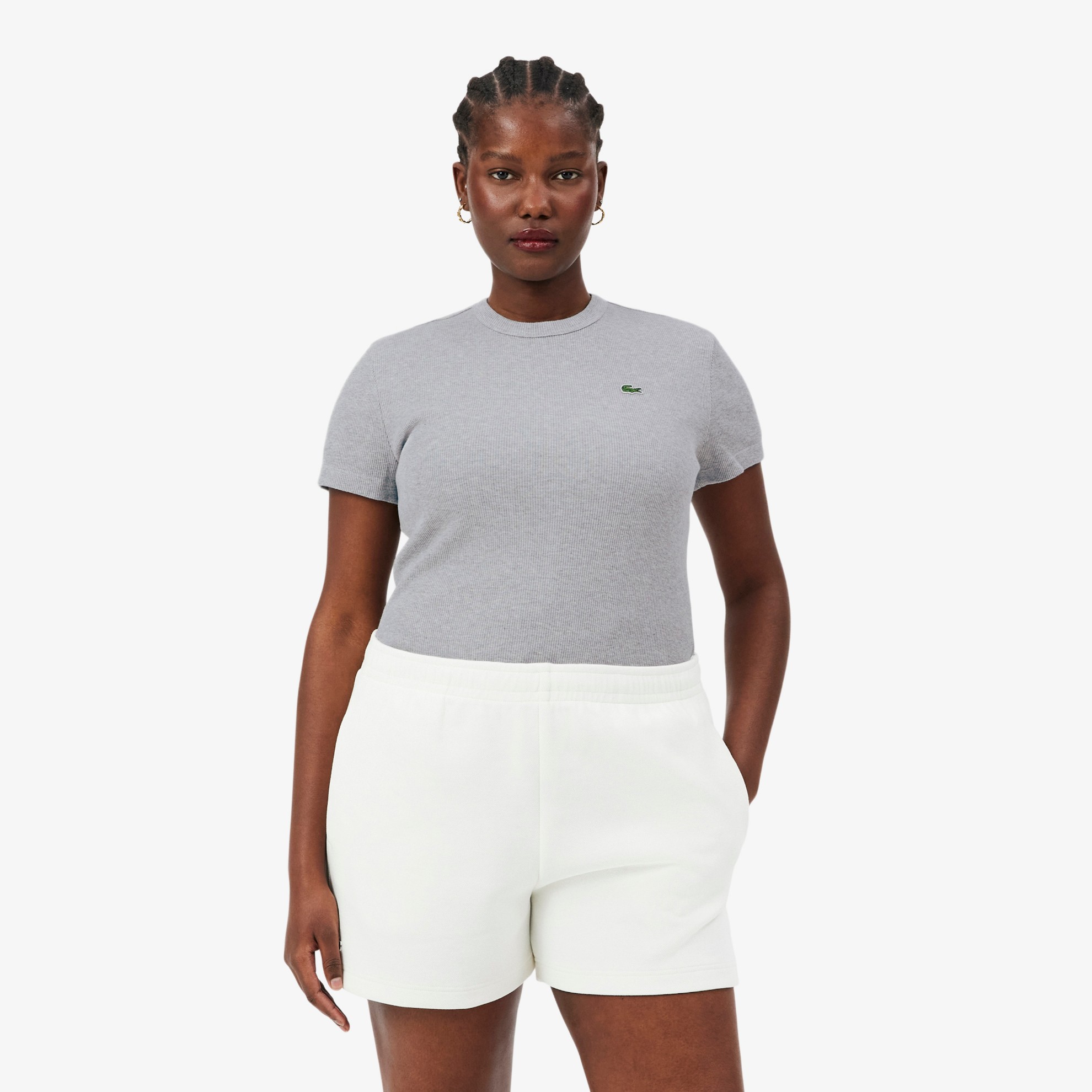 Εικόνα της Γυναικείο T-shirt Slim Fit από Οργανικό Βαμβάκι