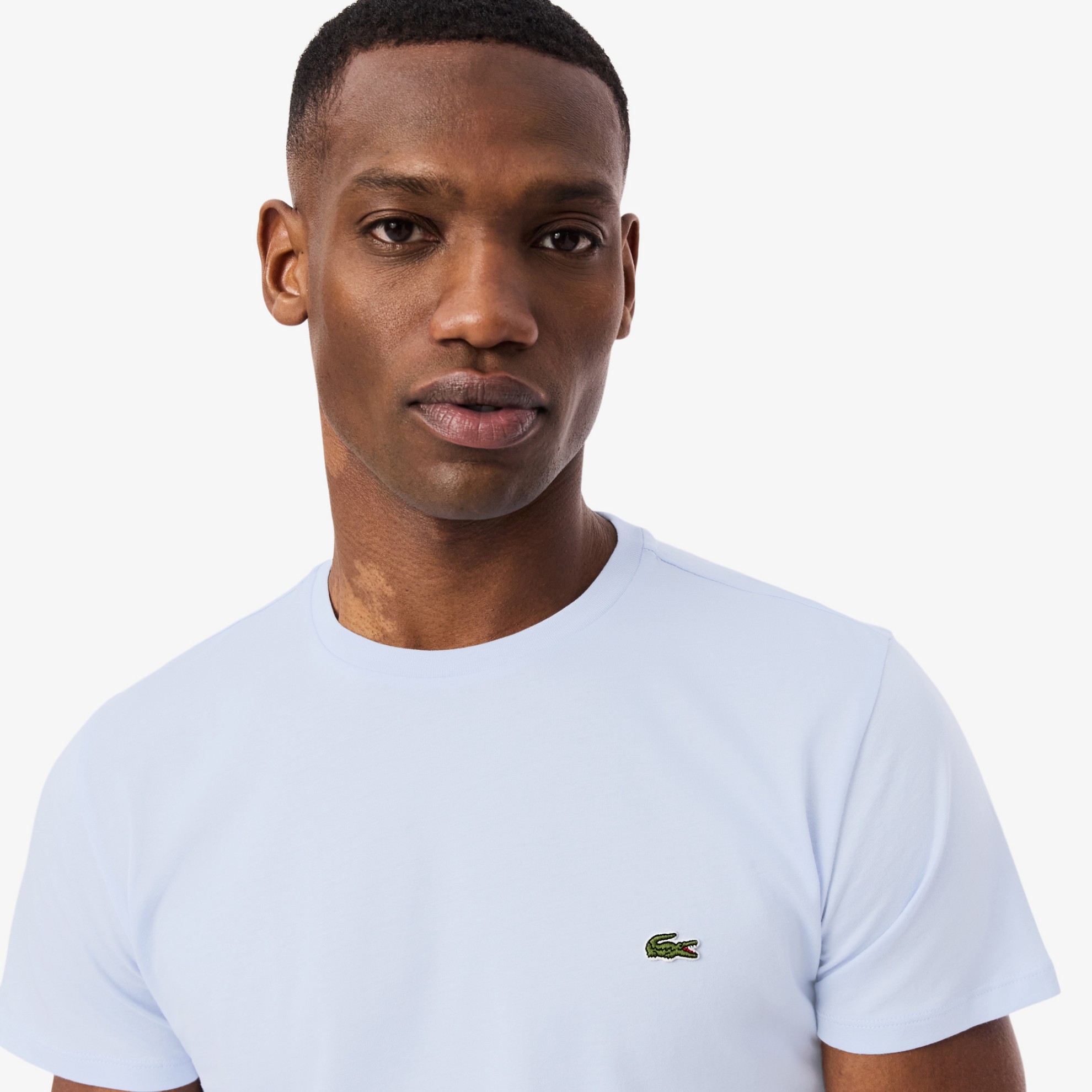 Εικόνα της Ανδρικό T-shirt Pima Cotton Jersey με Λαιμόκοψη