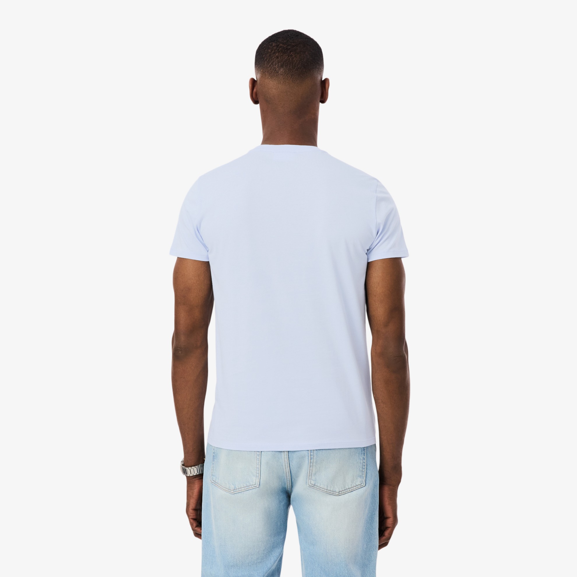 Εικόνα της Ανδρικό T-shirt Pima Cotton Jersey με Λαιμόκοψη