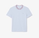Ανδρικό Stretch Piqué Stripe Collar T-Shirt