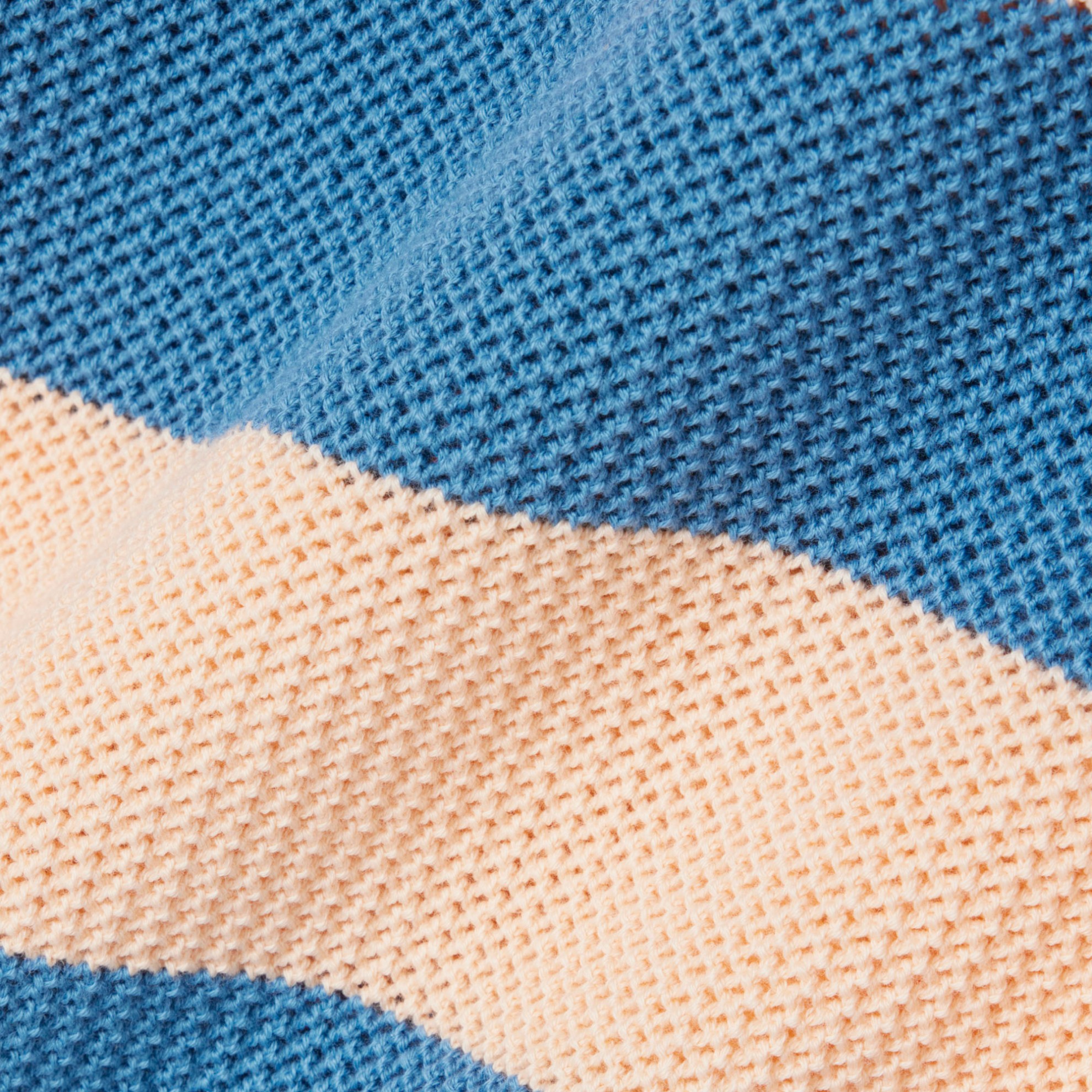 Εικόνα της Γυναικείο Mesh Knit Ριγέ T-shirt