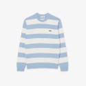 Ριγέ Cotton Crew Neck Sailor Πουλόβερ 