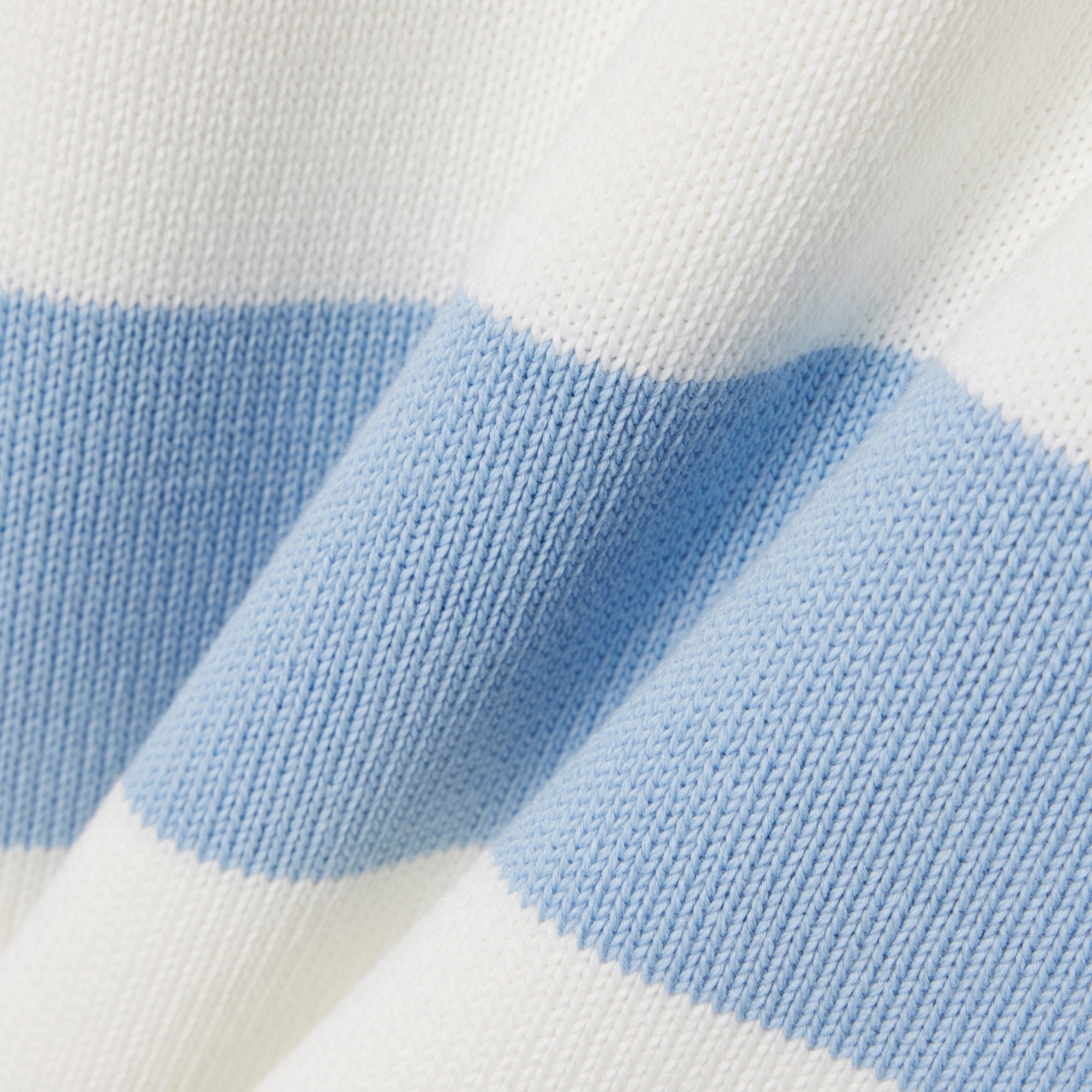 Εικόνα της Ριγέ Cotton Crew Neck Sailor Πουλόβερ 