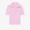Γυναικεία Κοντομάνικη 3D Knit Polo Μπλούζα-3AF9874|LZ4H