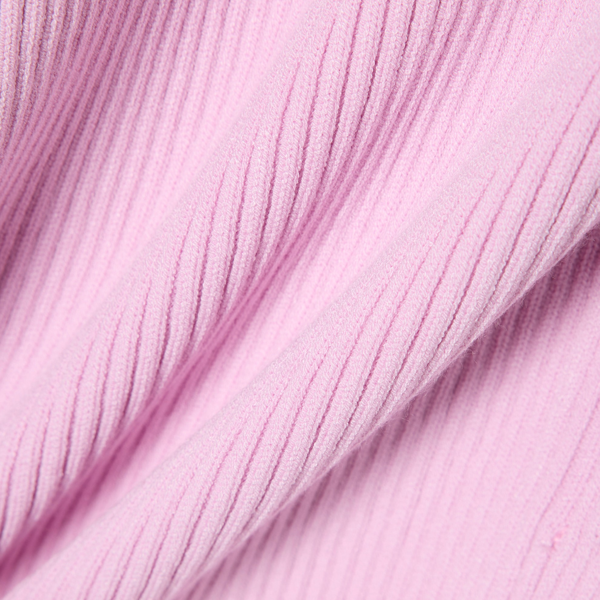 Εικόνα της Γυναικεία Κοντομάνικη 3D Knit Polo Μπλούζα