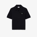 Ανδρική Bouclé Knit Polo Μπλούζα Classic Fit