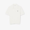 Ανδρική Bouclé Knit Polo Μπλούζα Classic Fit