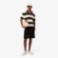 Εικόνα της Ανδρικό Κοντομάνικο Striped Polo Collar Πουλόβερ 