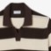 Εικόνα της Ανδρικό Κοντομάνικο Striped Polo Collar Πουλόβερ 