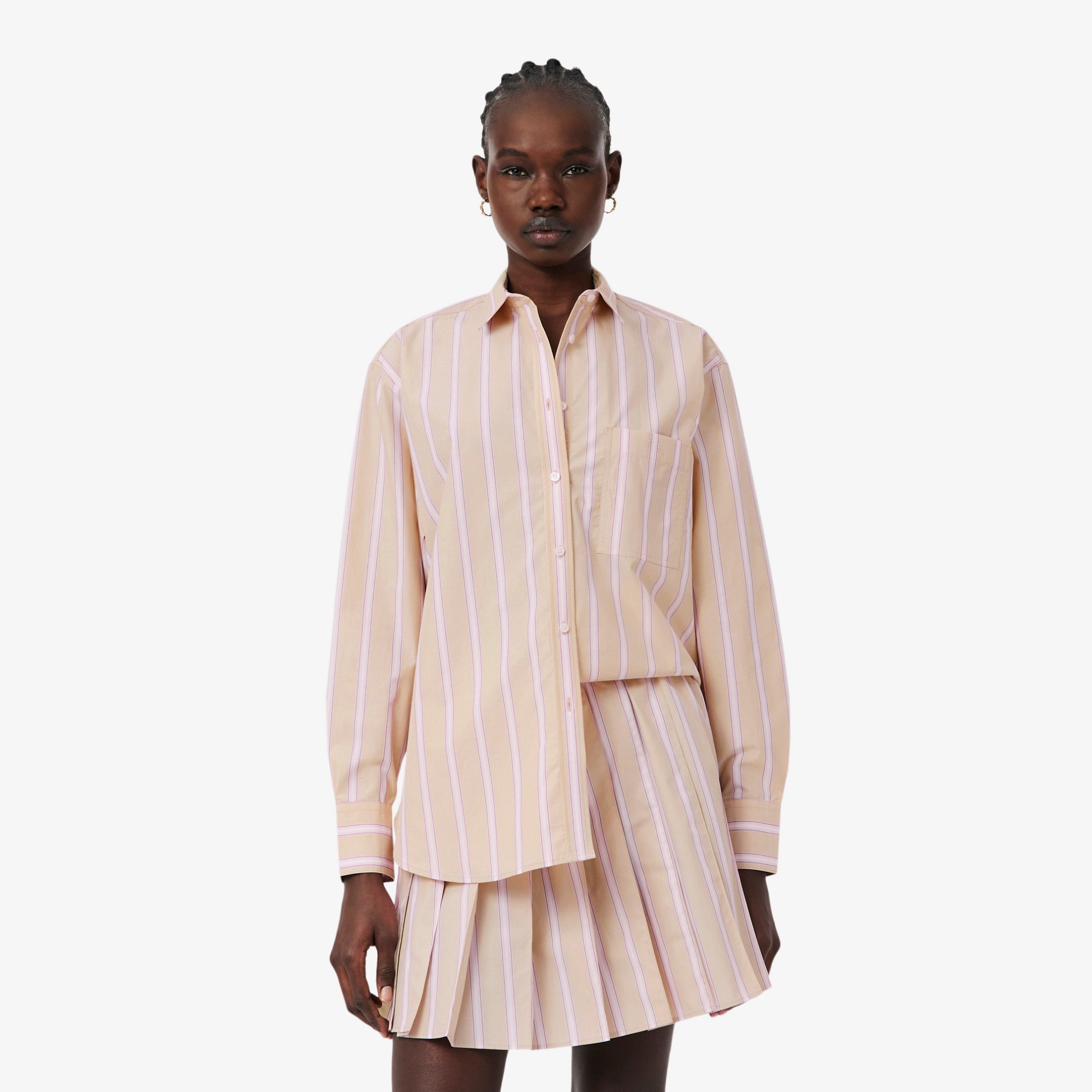 Εικόνα της Γυναικείο Oversized Poplin Πουκάμισο