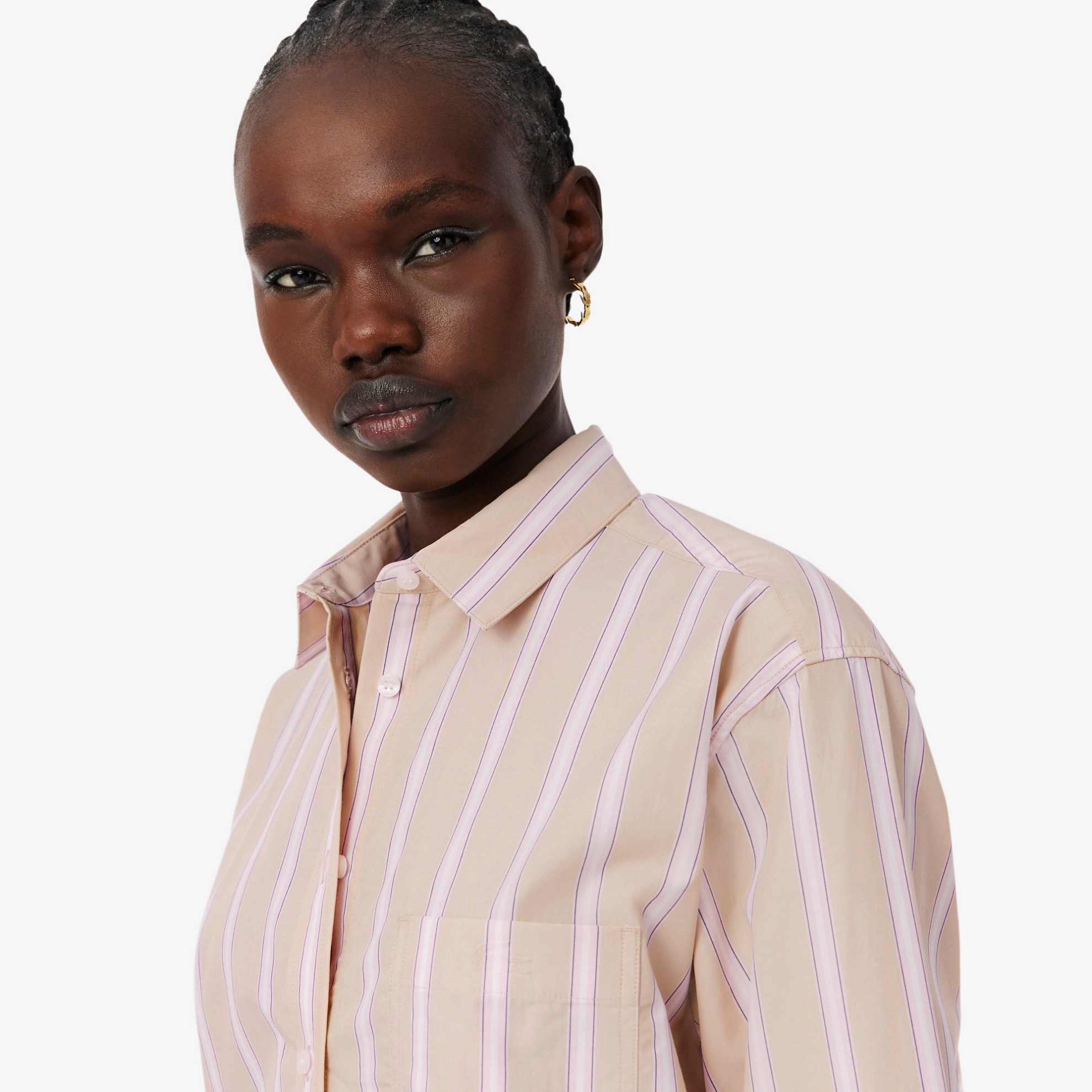 Εικόνα της Γυναικείο Oversized Poplin Πουκάμισο