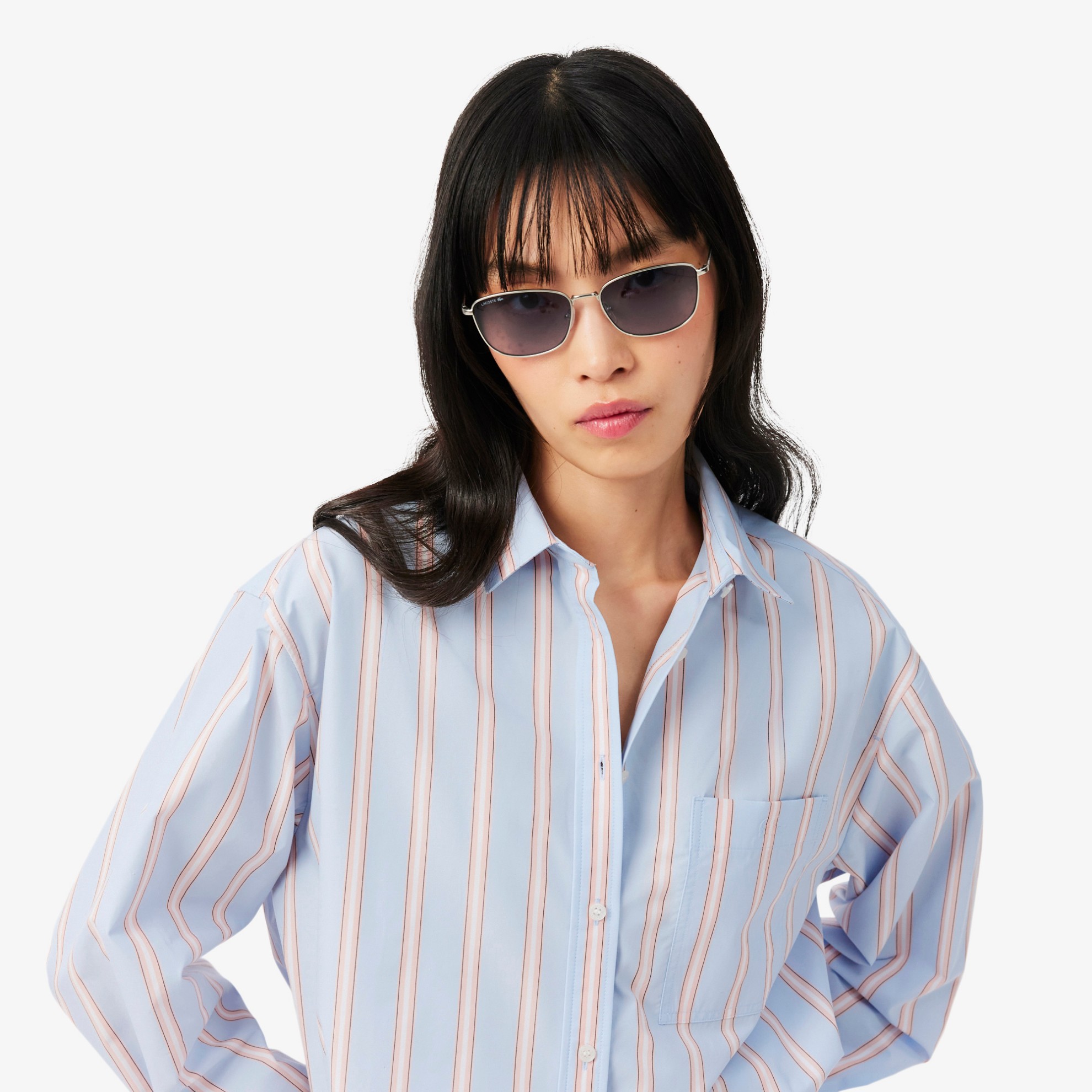 Εικόνα της Γυναικείο Oversized Poplin Πουκάμισο