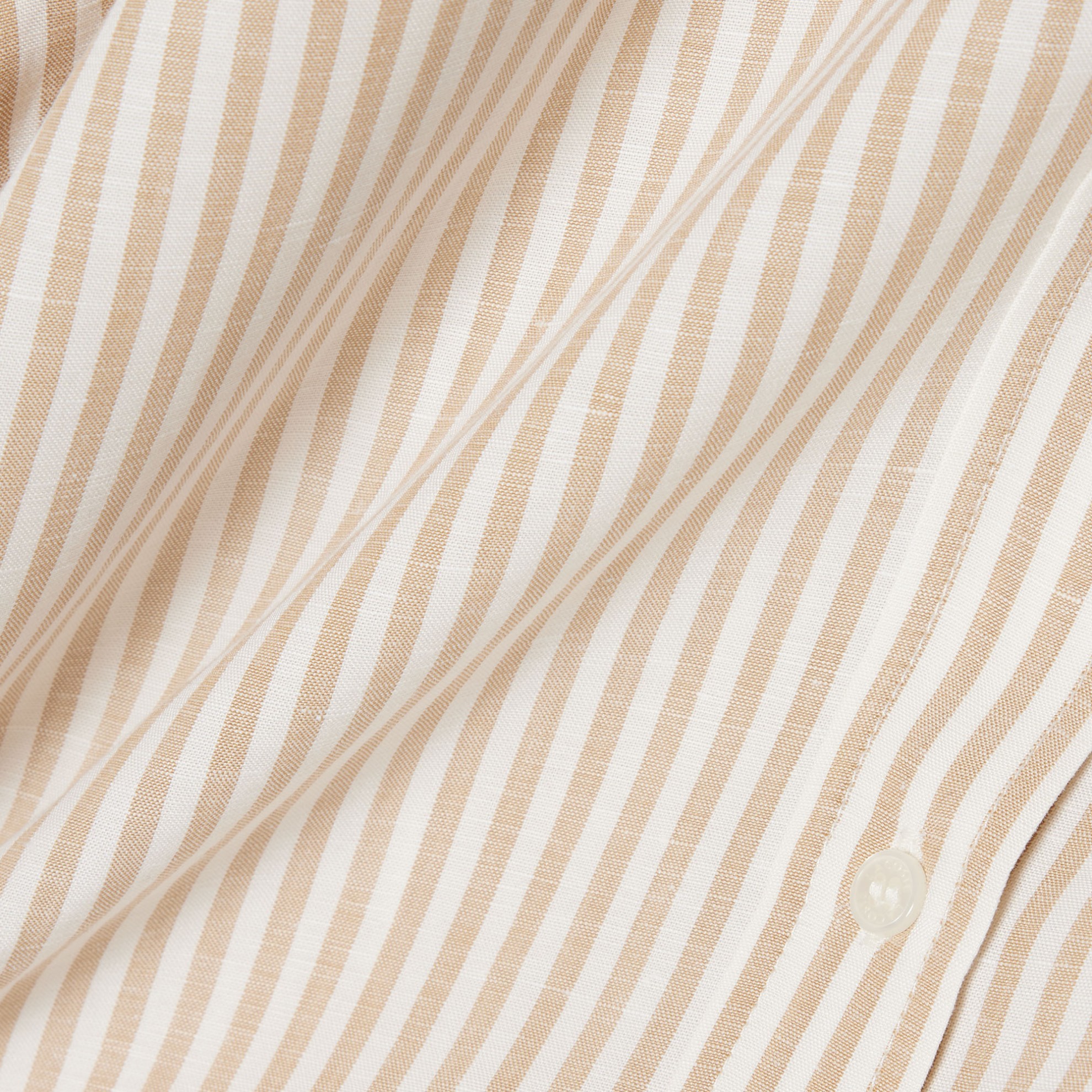 Εικόνα της Γυναικείο Oversized Linen Blend Πουκάμισο