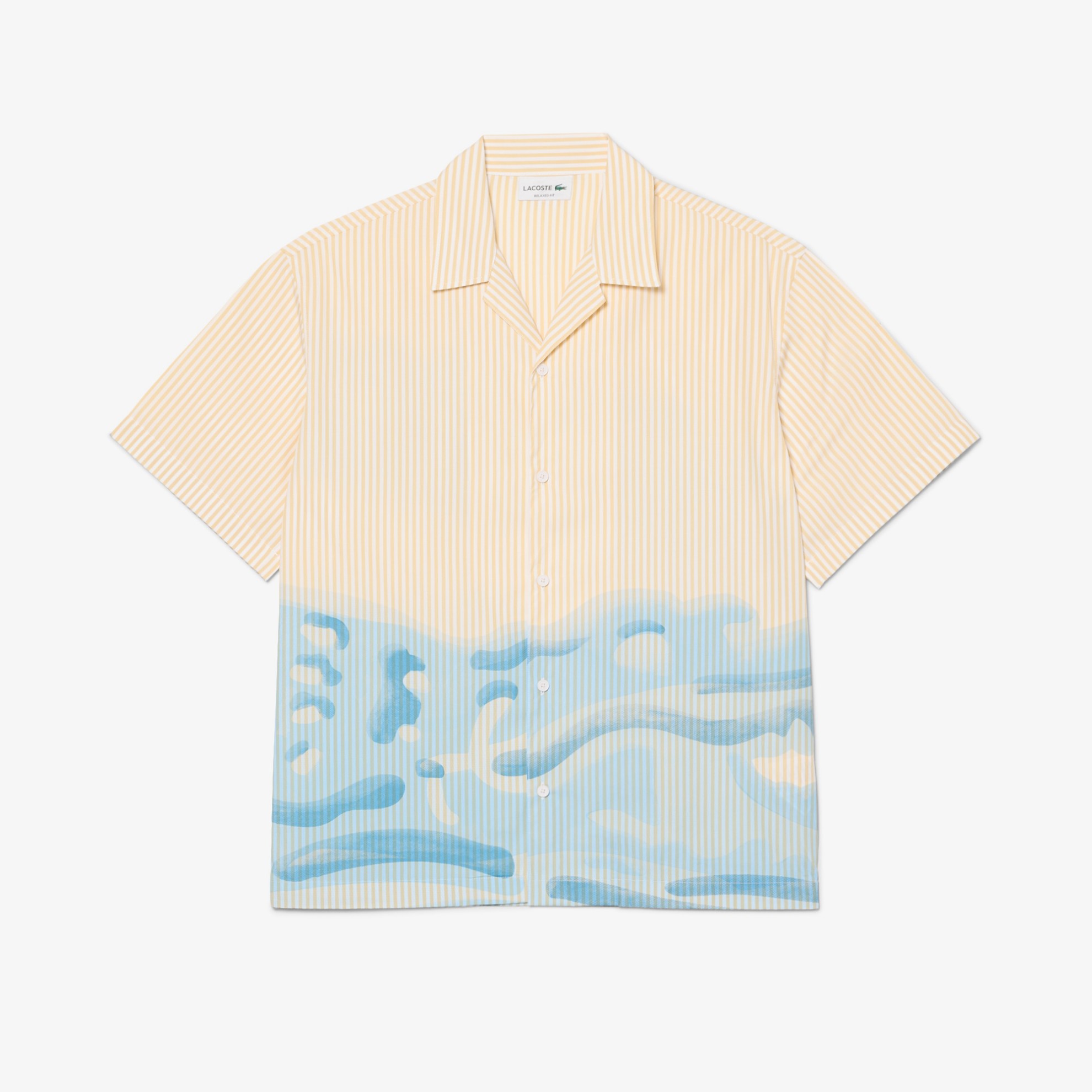 Εικόνα της Ανδρικό Striped Crocodile Πουκάμισο Relaxed Fit 