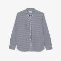 Ανδρικό Καρό Poplin Πουκάμισο Regular Fit 