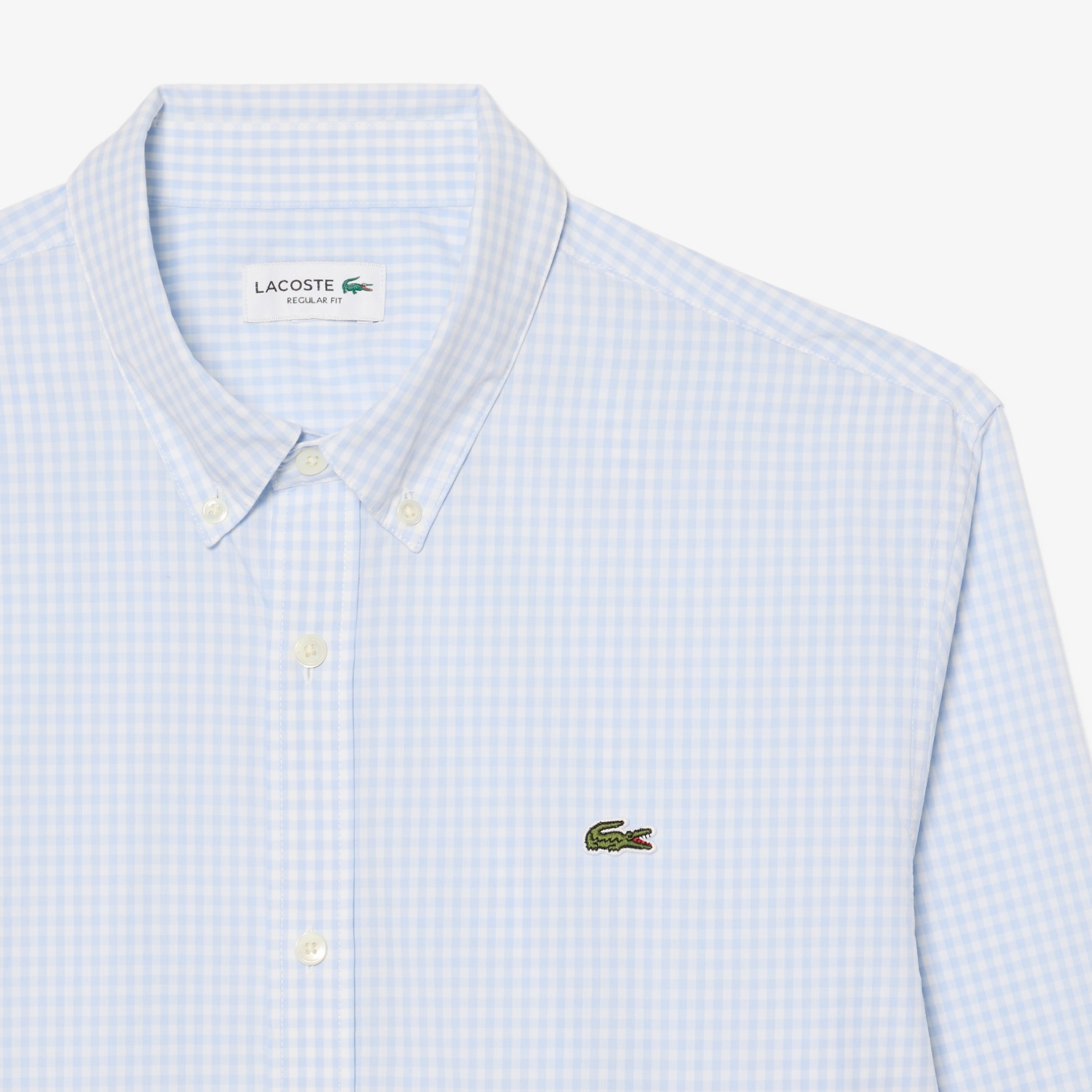 Εικόνα της Ανδρικό Καρό Poplin Πουκάμισο Regular Fit 
