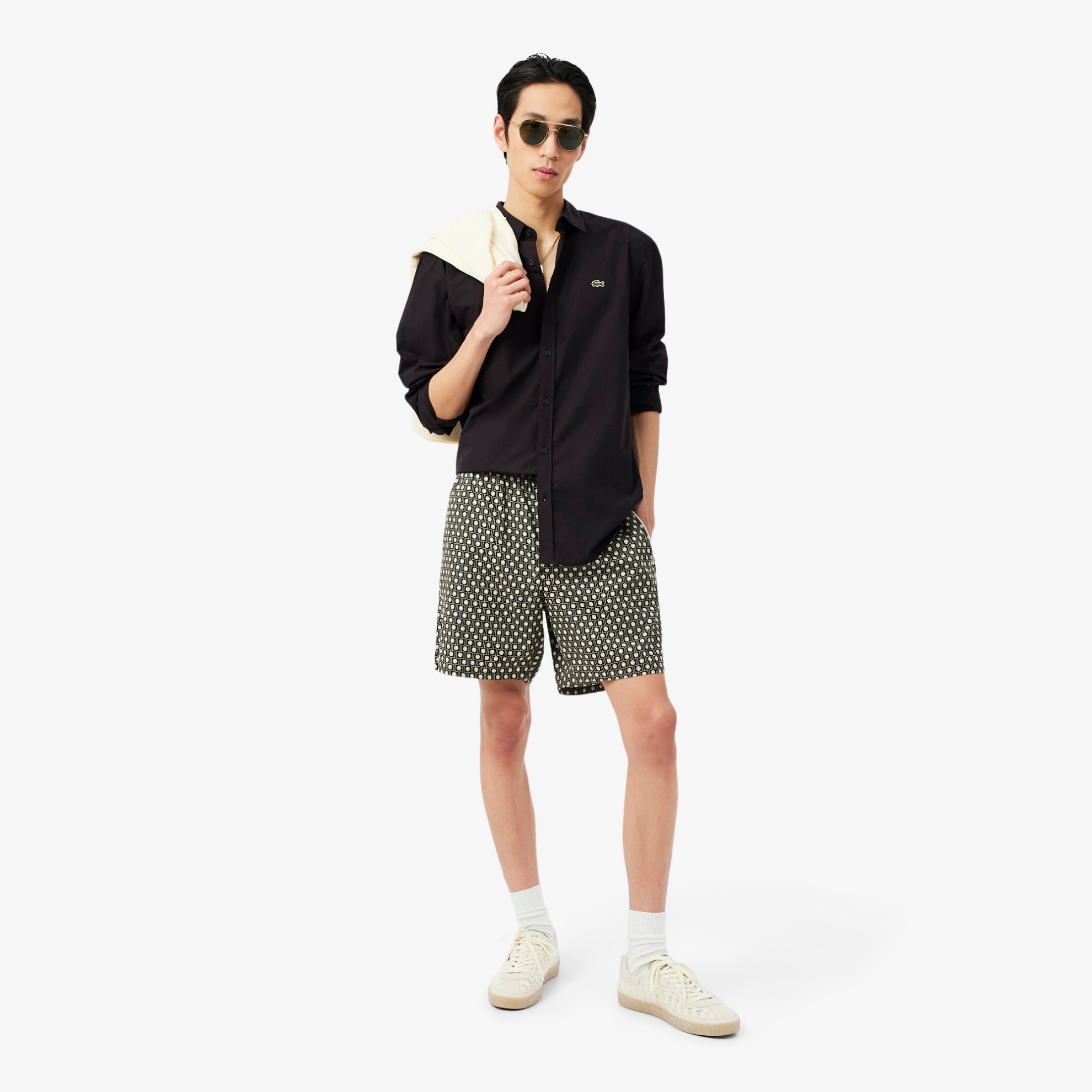Εικόνα της Aνδρικό Stretch Poplin Πουκάμισο Regular Fit 