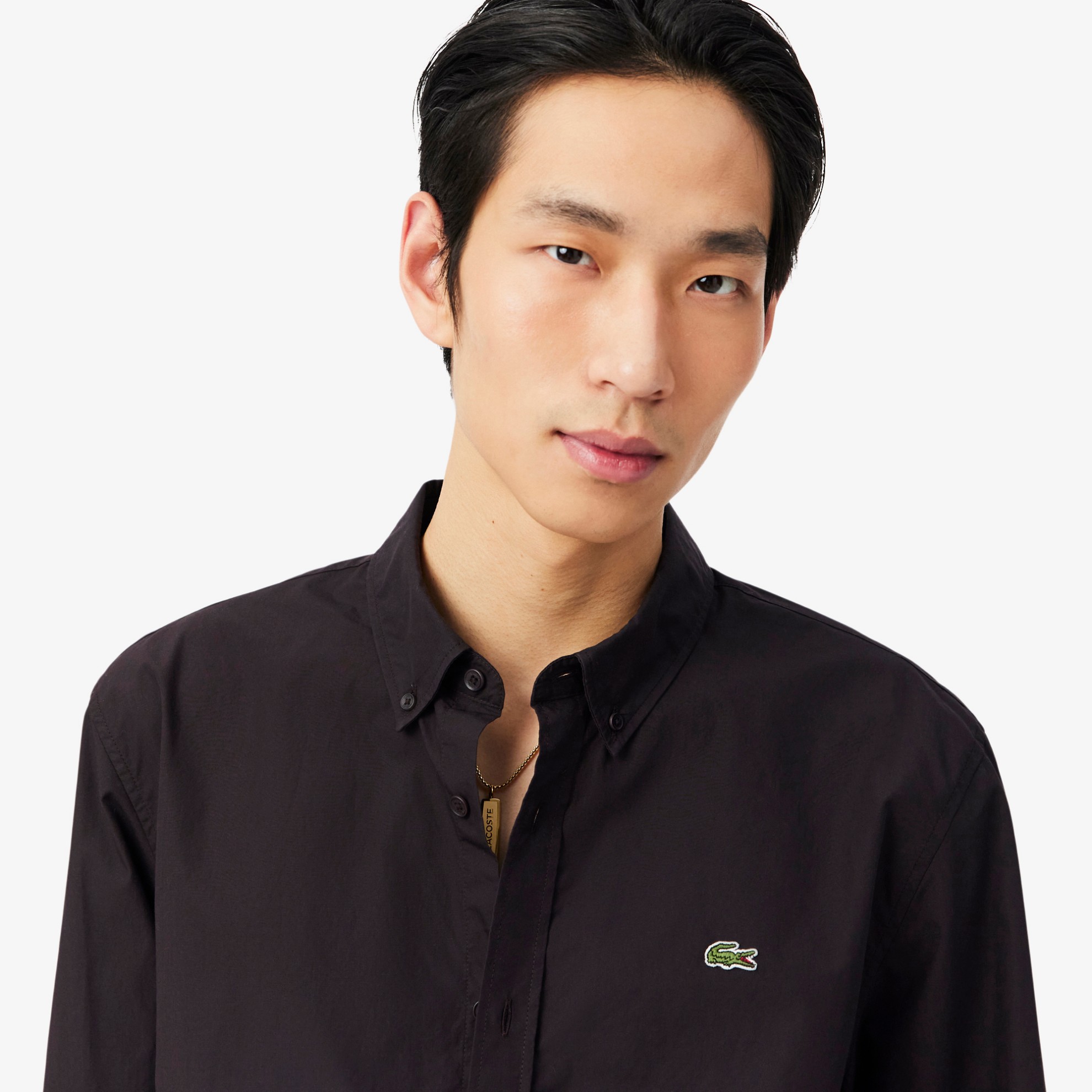 Εικόνα της Aνδρικό Stretch Poplin Πουκάμισο Regular Fit 