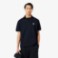 Εικόνα της Badge Accent Fleece Polo Μπλούζα Loose Fit 