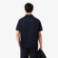 Εικόνα της Badge Accent Fleece Polo Μπλούζα Loose Fit 
