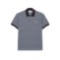 Ανδρική Textured Ριγέ Polo Μπλούζα Classic Fit -3DH5501|L4I3